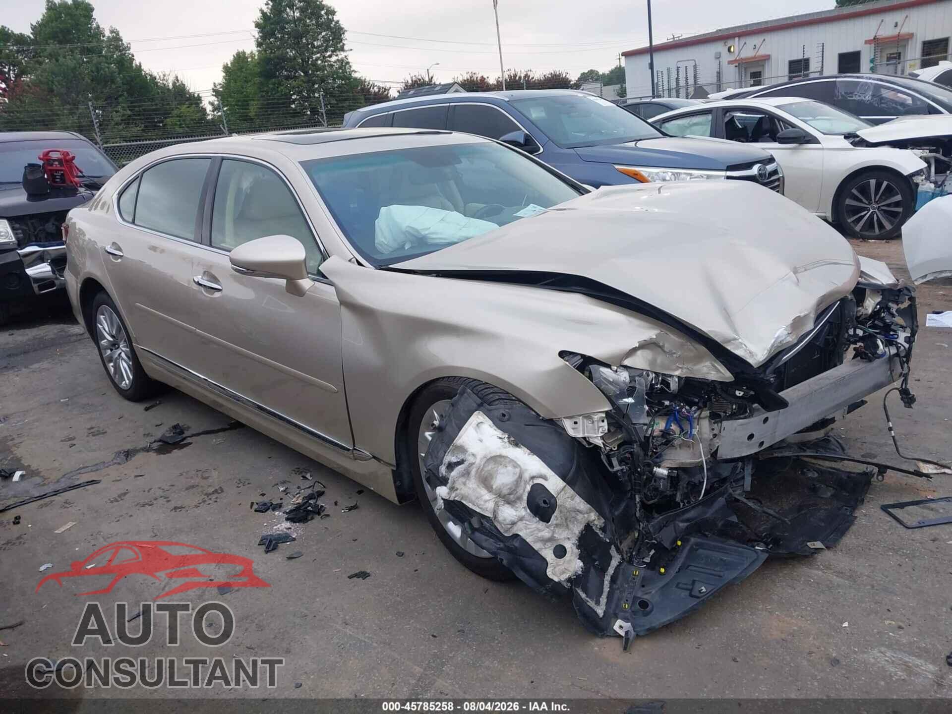 LEXUS LS 460 2013 - JTHGL1EF4D5048374