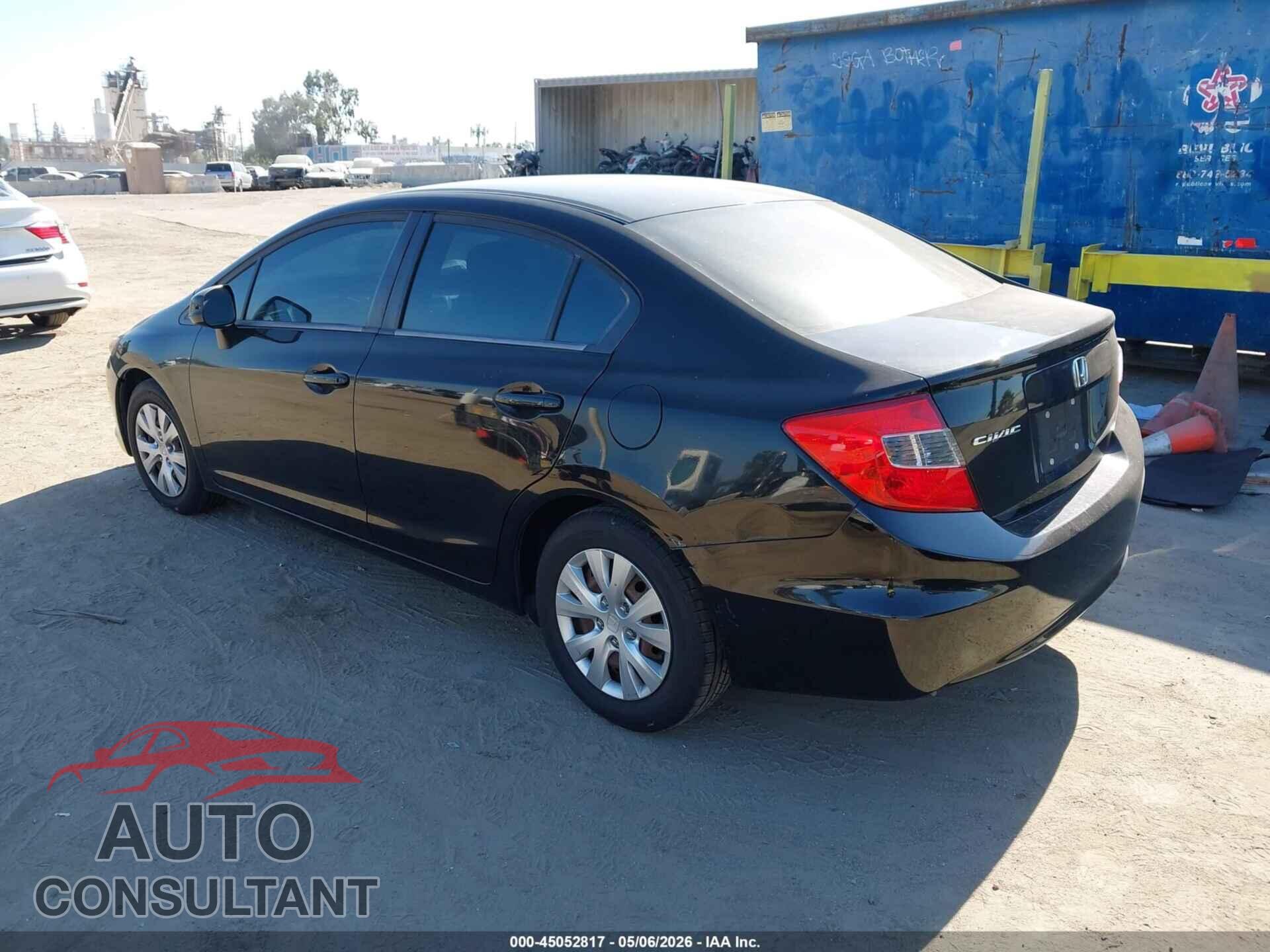 HONDA CIVIC 2012 - 2HGFB2F59CH308482