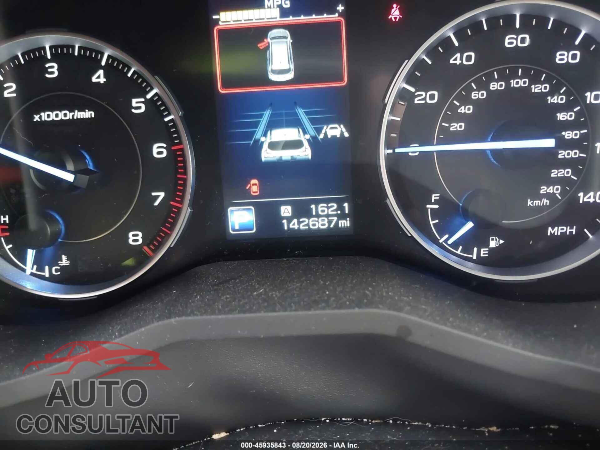 SUBARU ASCENT 2019 - 4S4WMAPD9K3441295