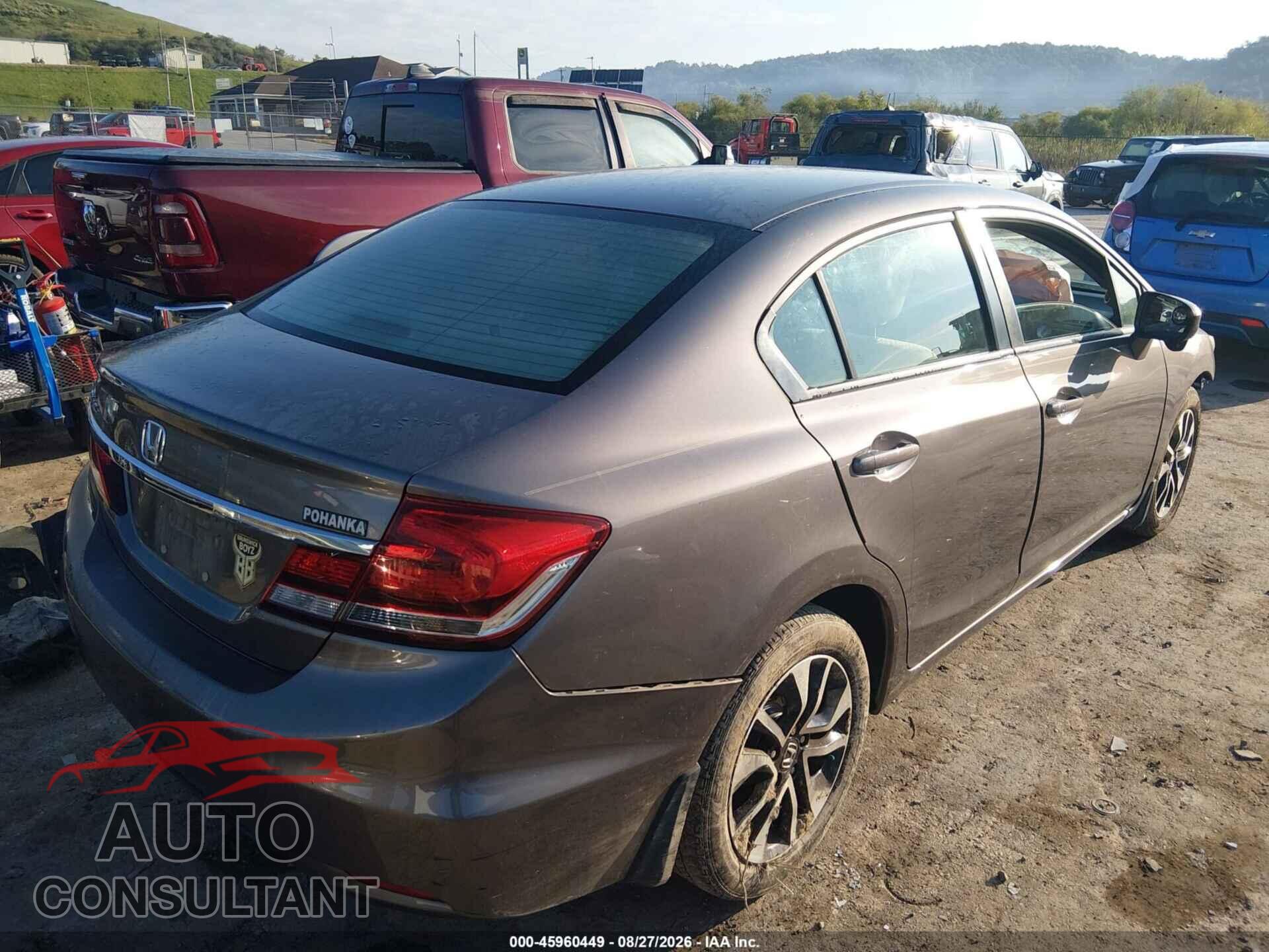 HONDA CIVIC 2015 - 19XFB2F80FE243689