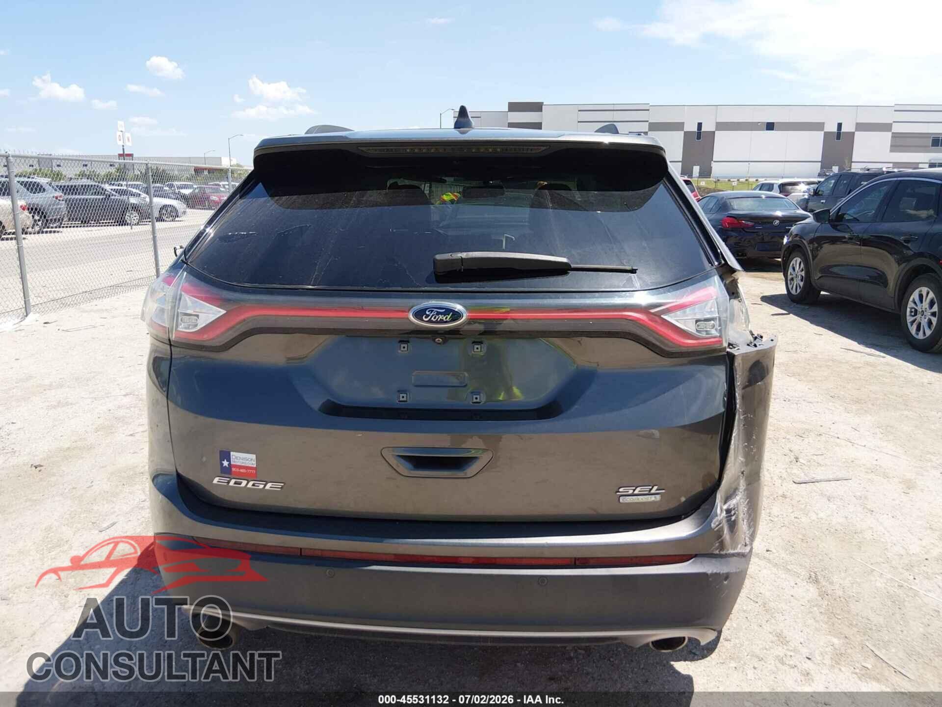 FORD EDGE 2017 - 2FMPK3J96HBB79349