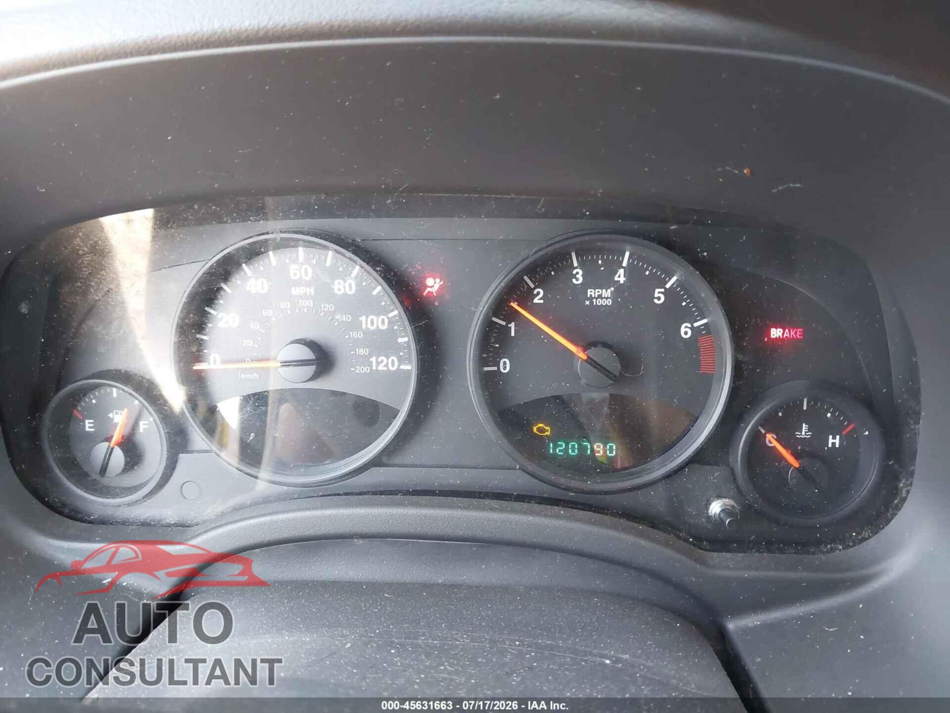 JEEP COMPASS 2012 - 1C4NJCBB7CD586664