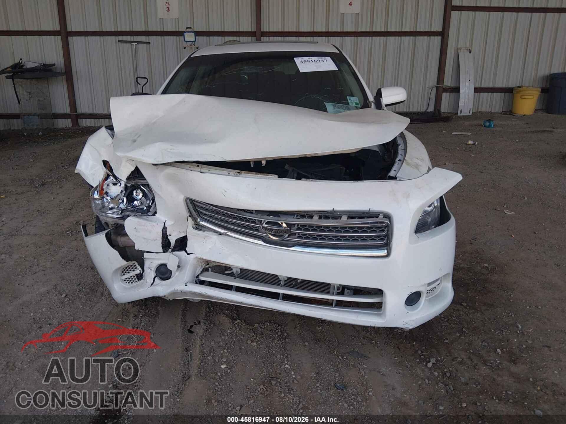 NISSAN MAXIMA 2014 - 1N4AA5AP6EC446546