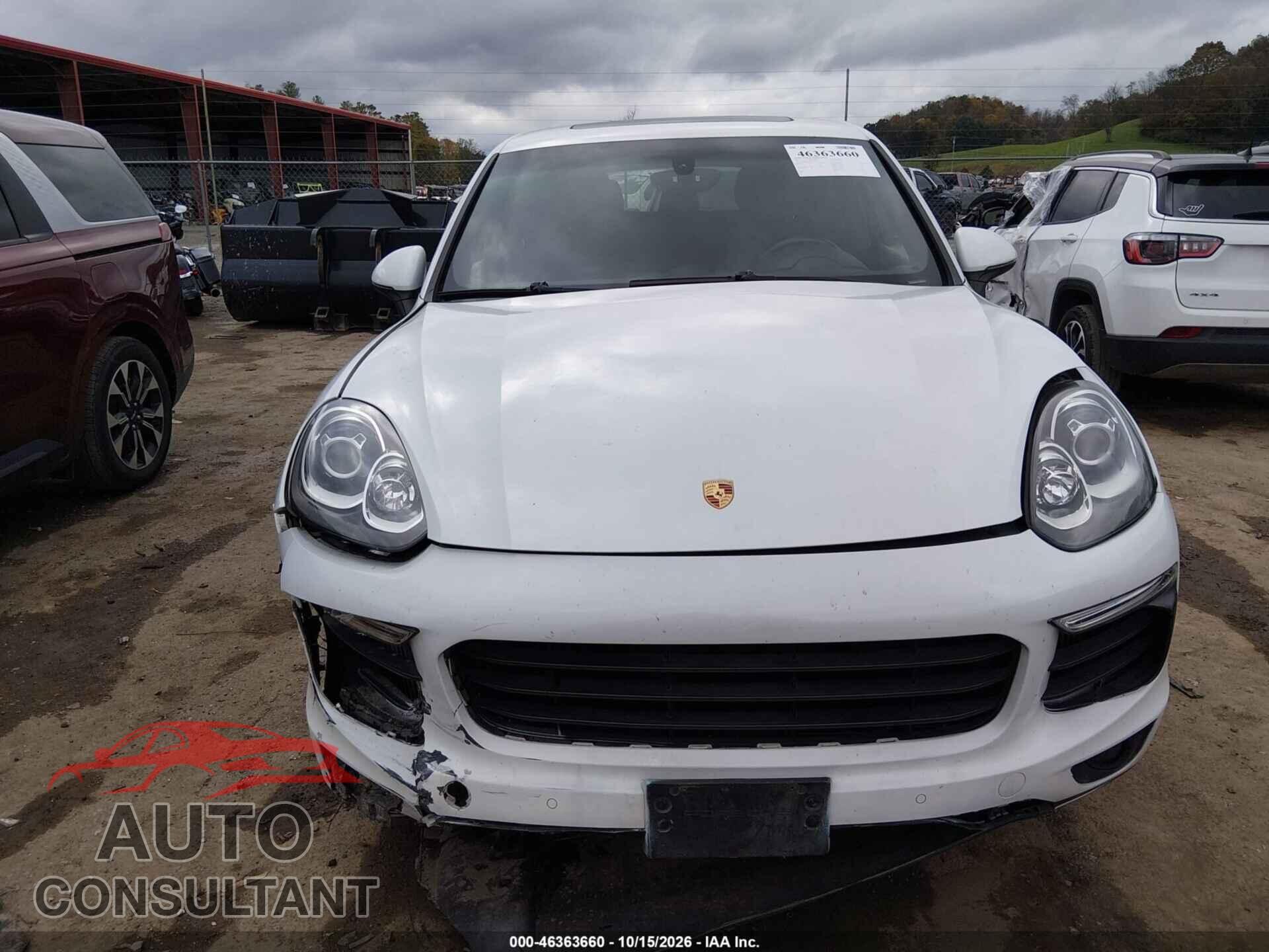 PORSCHE CAYENNE 2015 - WP1AB2A21FLA56707