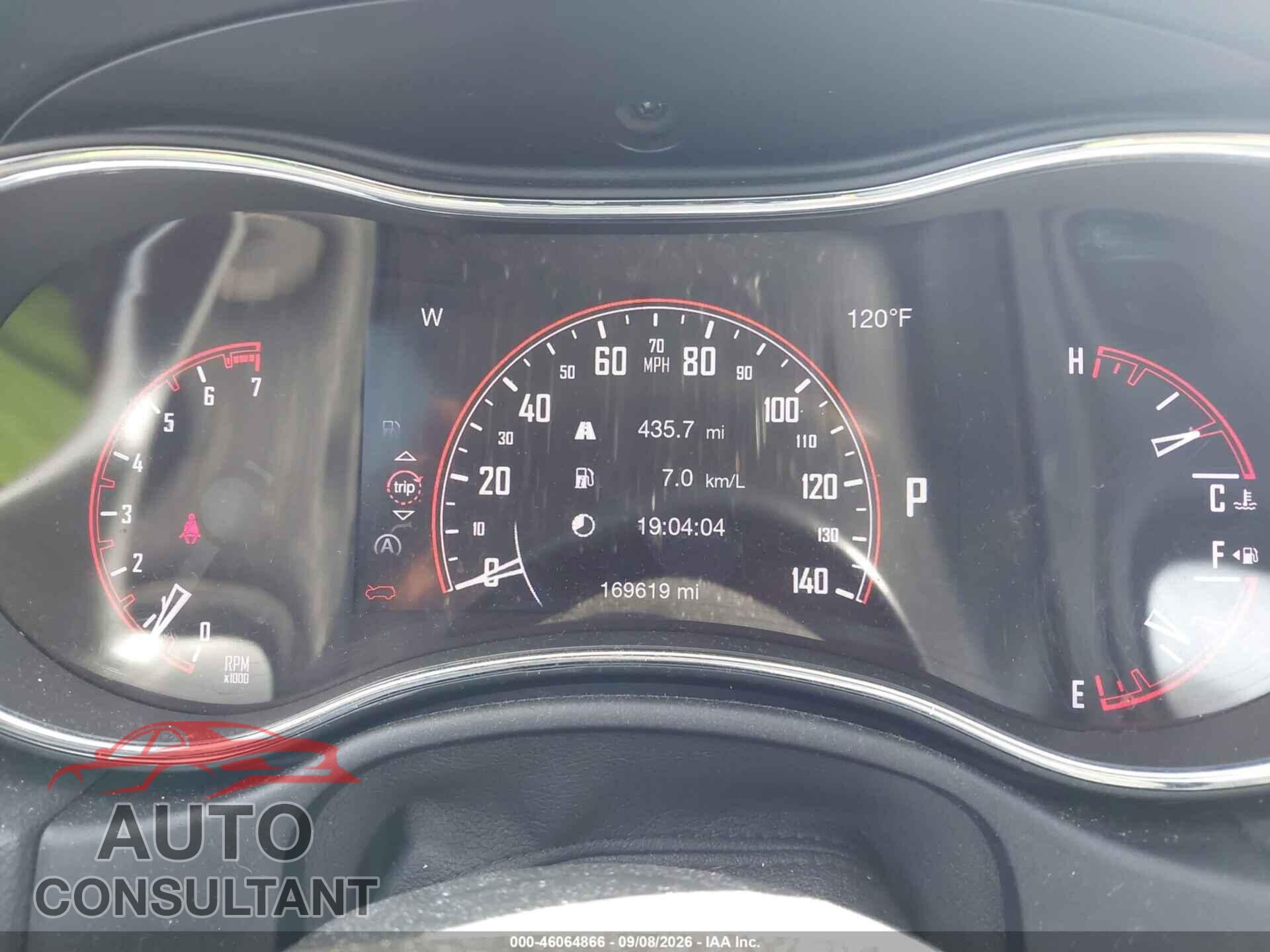 DODGE DURANGO 2017 - 1C4RDHAG1HC736994