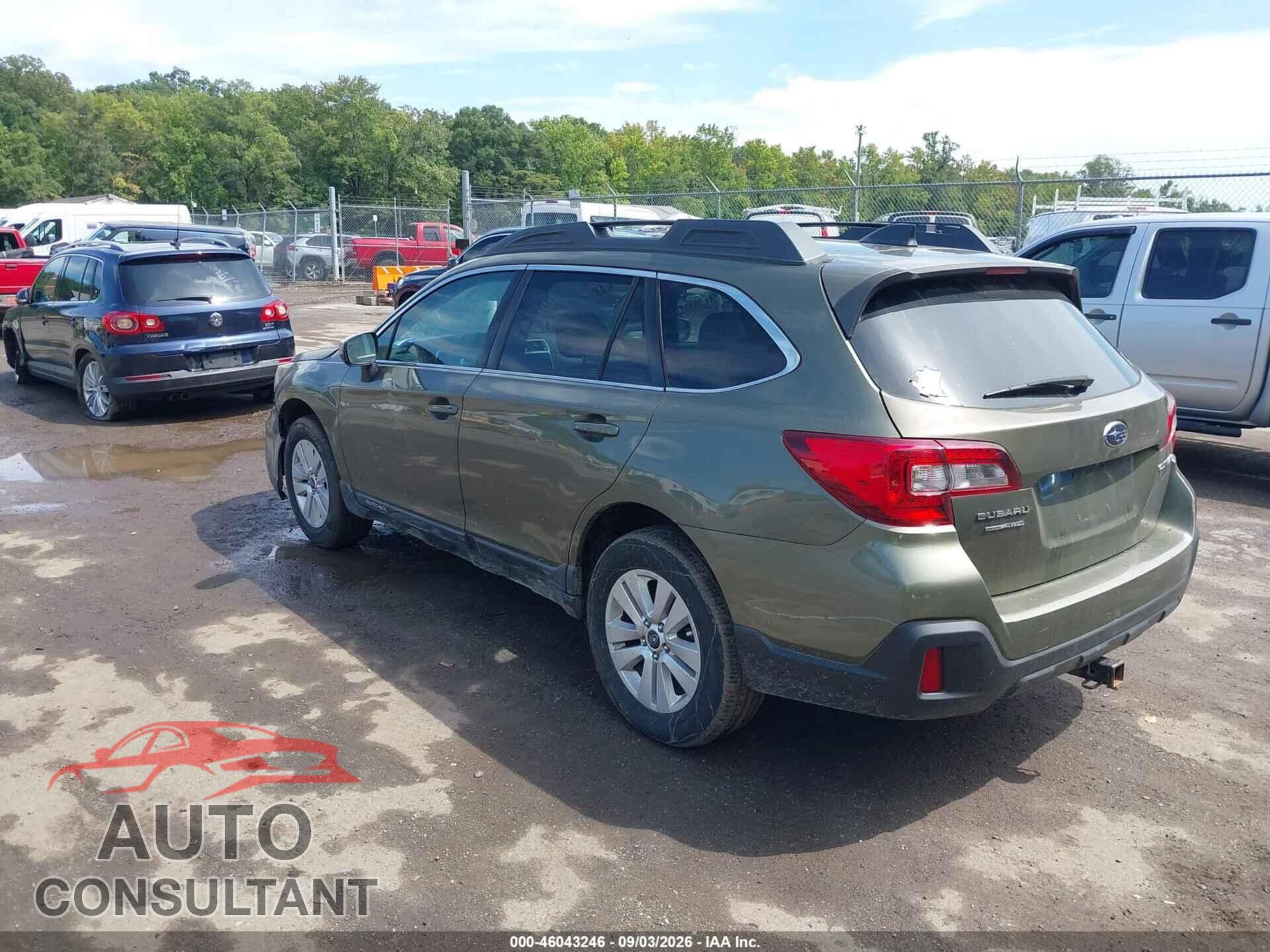 SUBARU OUTBACK 2018 - 4S4BSAFC8J3295841