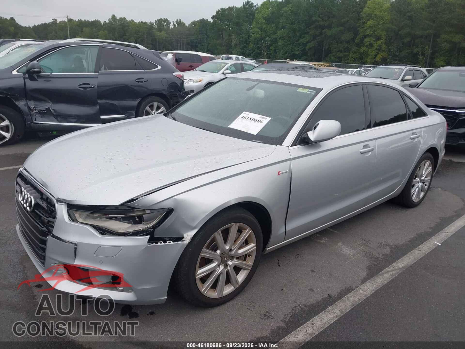 AUDI A6 2013 - WAUGGAFC1DN074132