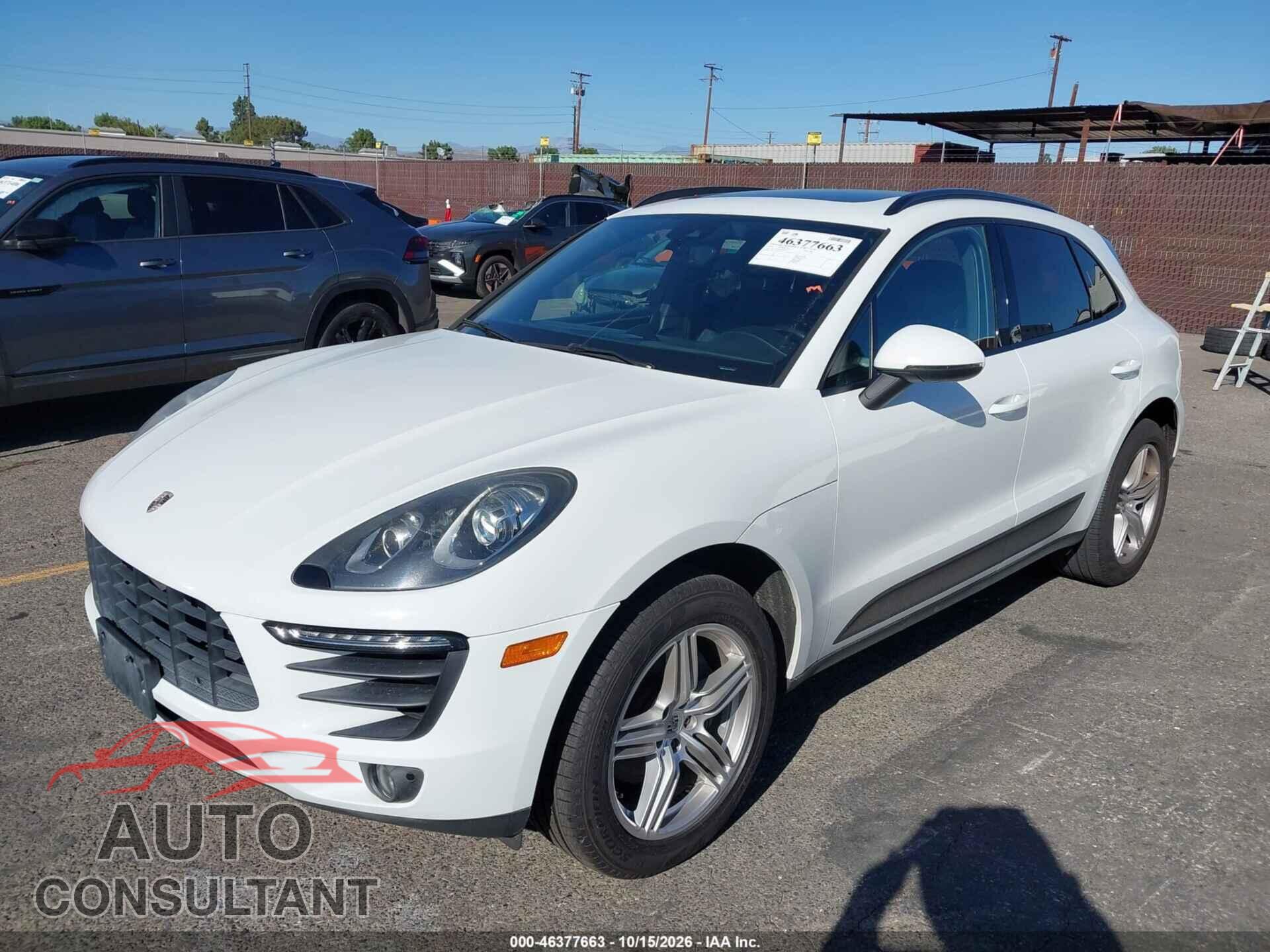 PORSCHE MACAN 2018 - WP1AA2A58JLB00112