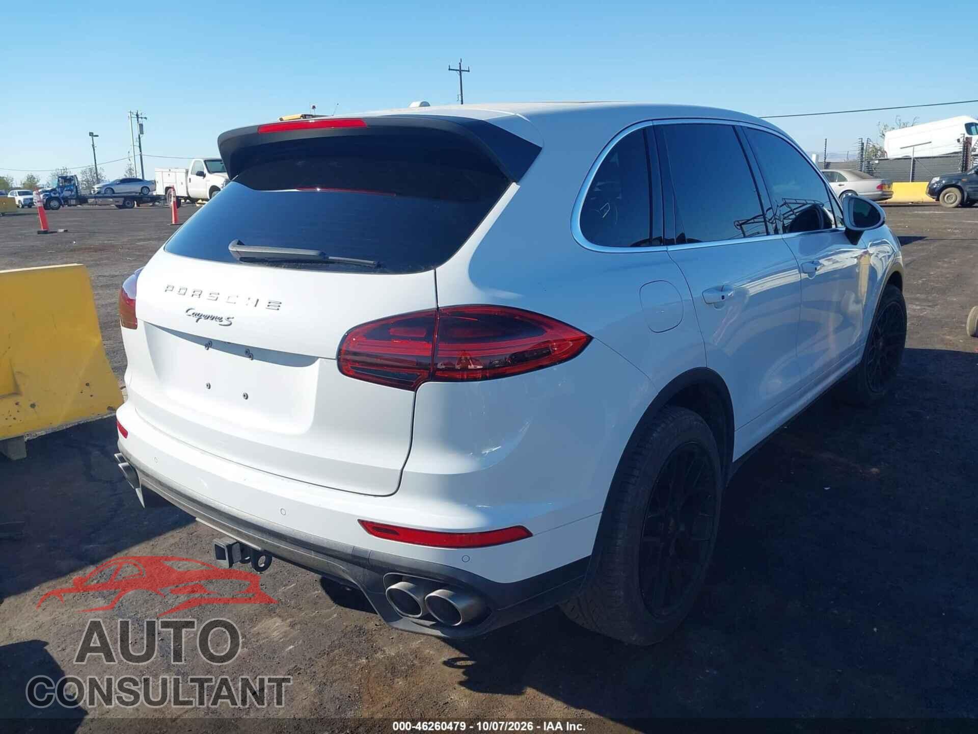 PORSCHE CAYENNE 2016 - WP1AB2A27GLA96047