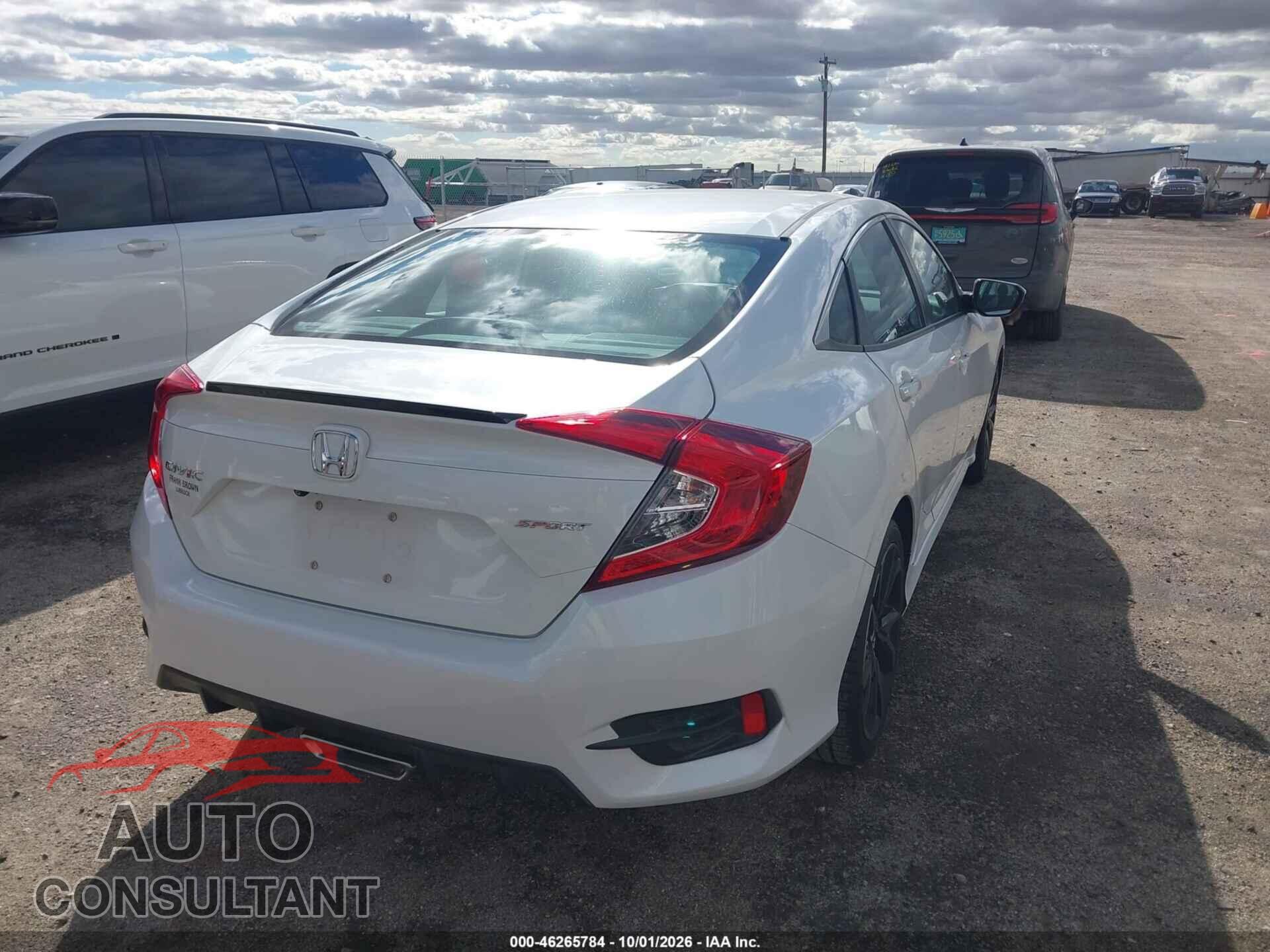 HONDA CIVIC 2019 - 19XFC2F88KE005497