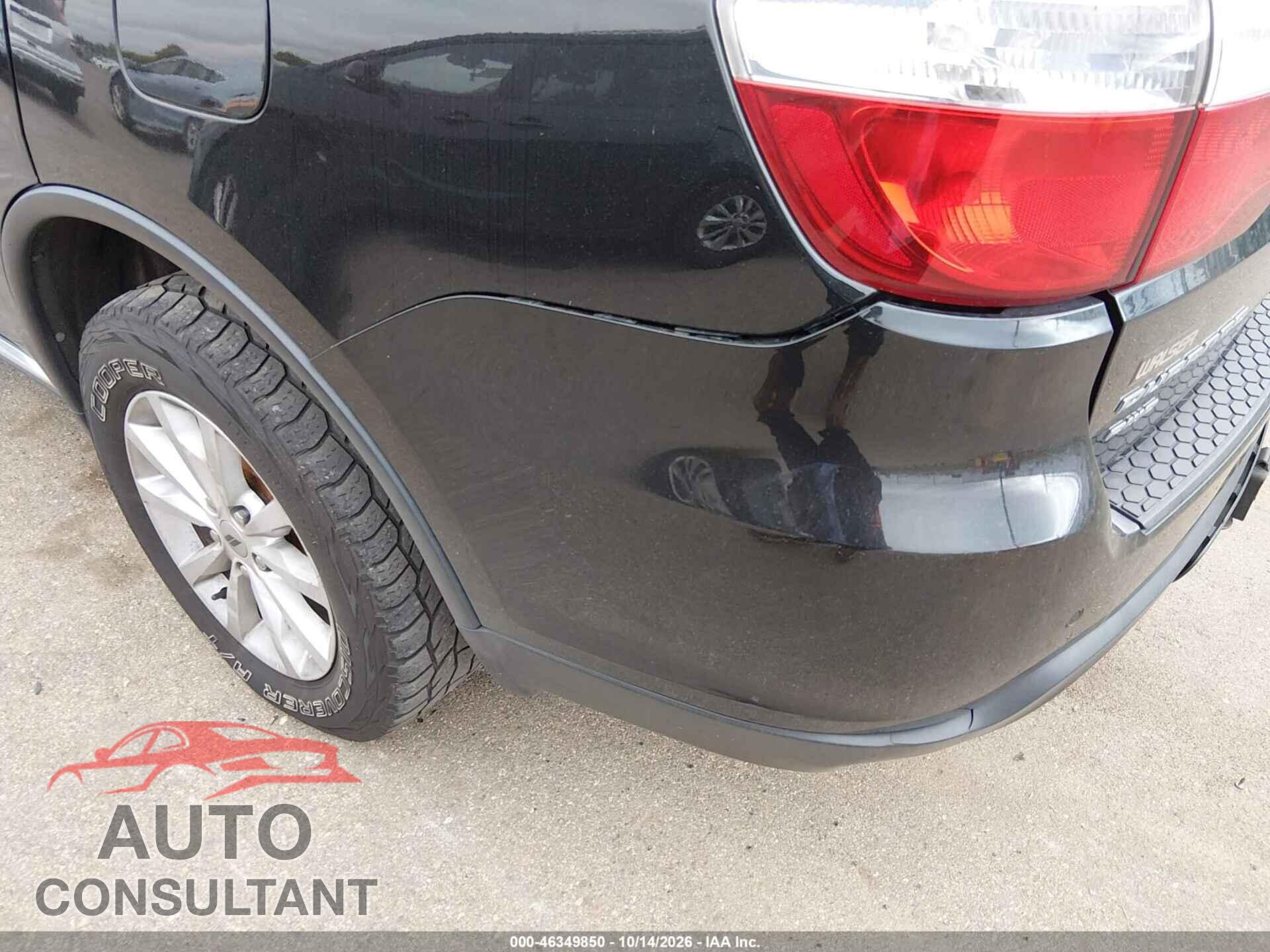 DODGE DURANGO 2013 - 1C4SDJET6DC505194