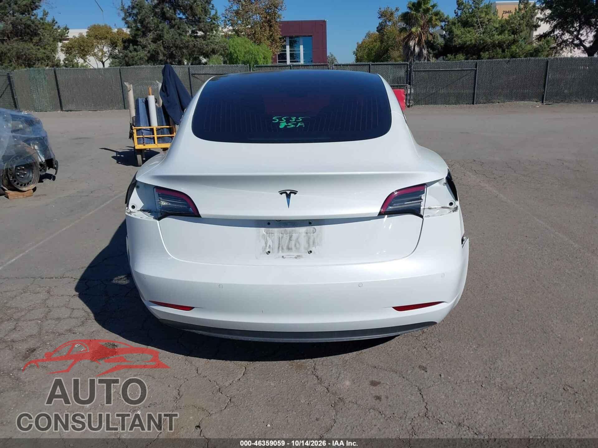 TESLA MODEL 3 2018 - 5YJ3E1EA3JF025189