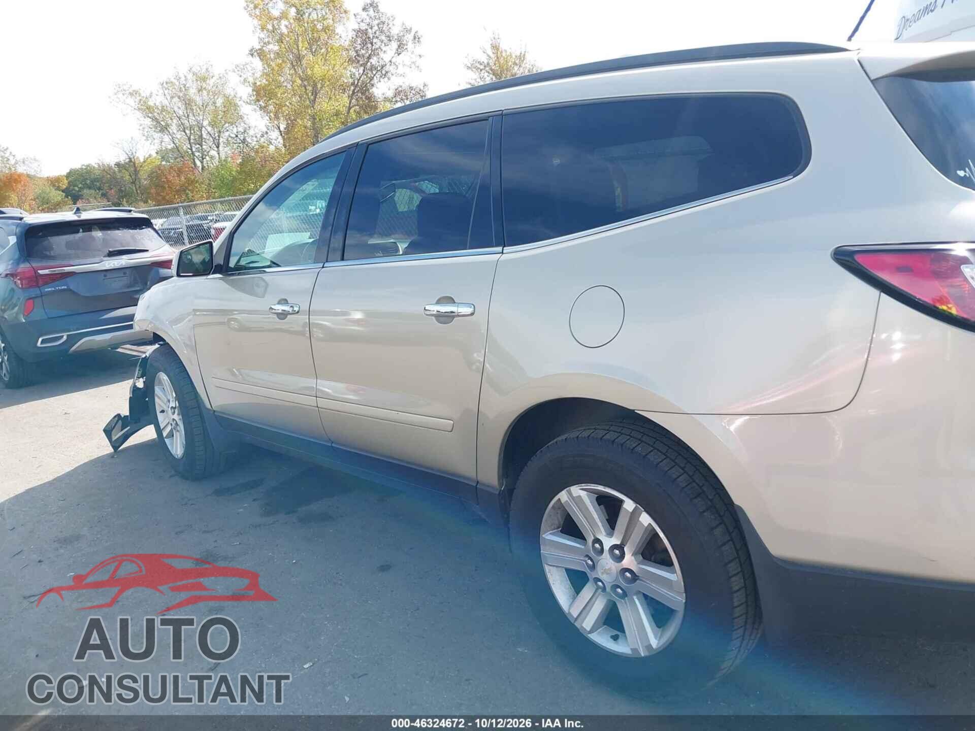 CHEVROLET TRAVERSE 2014 - 1GNKRHKD4EJ208081