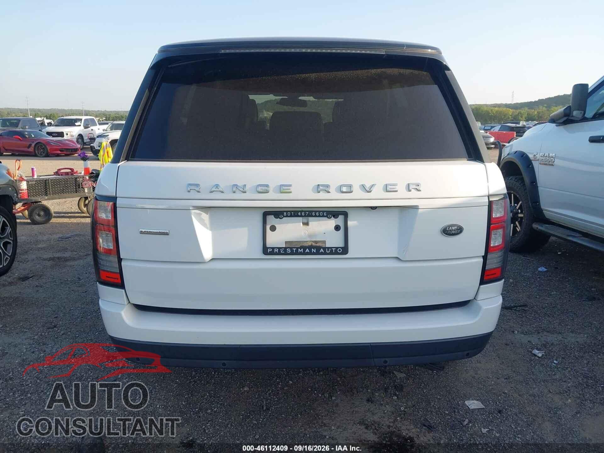 LAND ROVER RANGE ROVER 2015 - SALGS2TF4FA197089