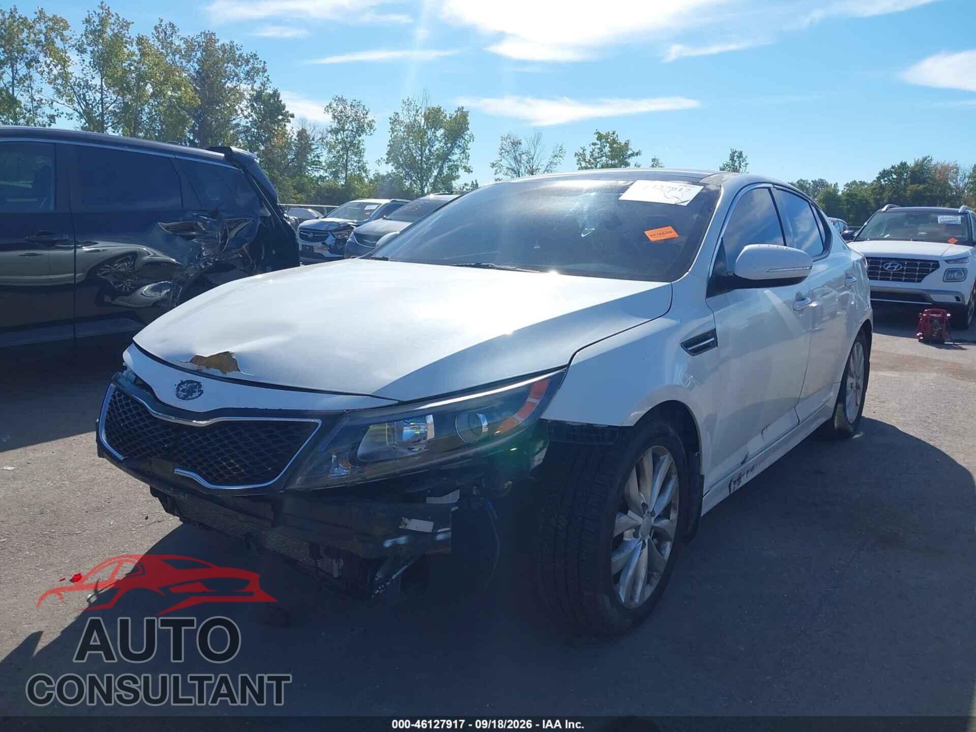 KIA OPTIMA 2015 - 5XXGN4A72FG509727