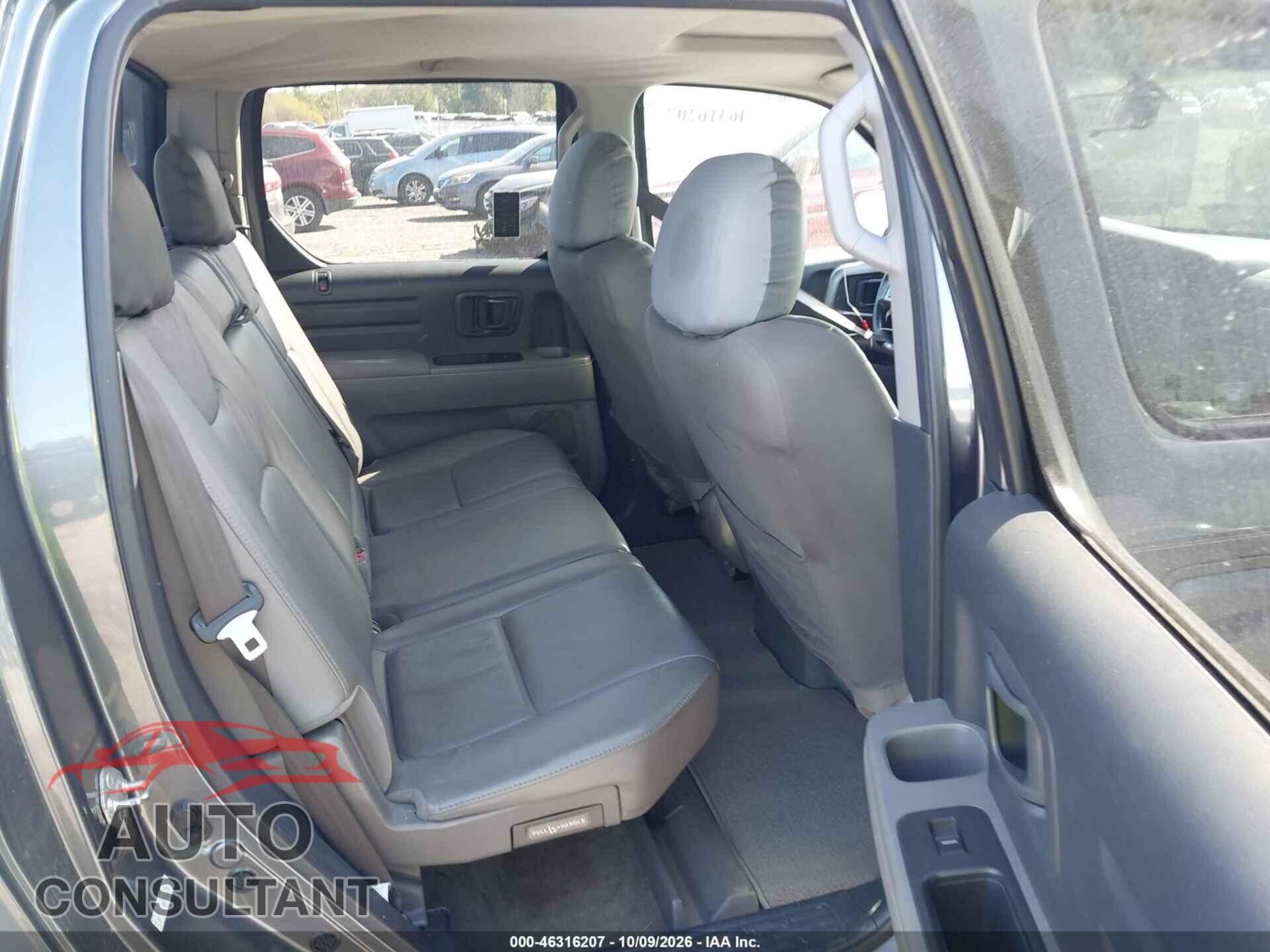 HONDA RIDGELINE 2011 - 5FPYK1F56BB001493