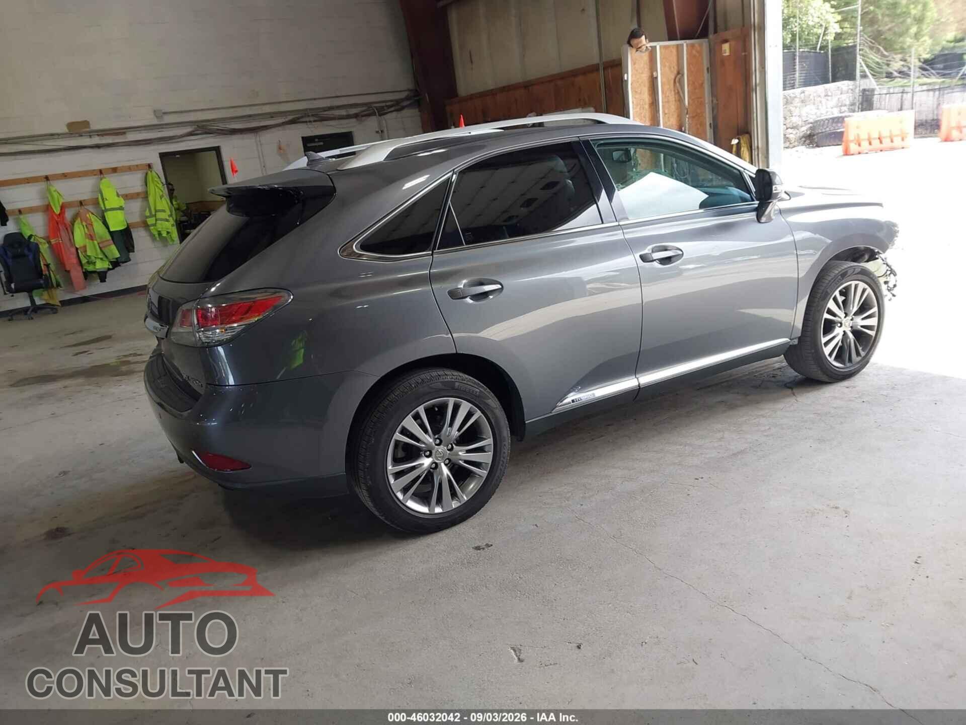 LEXUS RX 450H 2013 - JTJBC1BA0D2439427