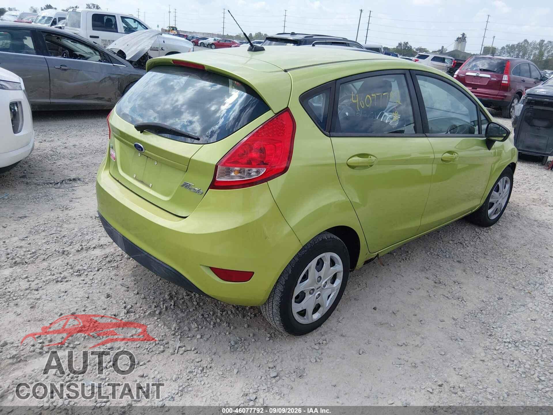 FORD FIESTA 2011 - 3FADP4EJ3BM144833
