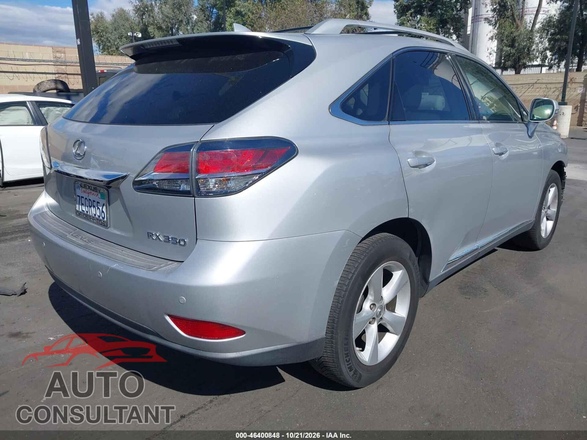 LEXUS RX 350 2014 - 2T2ZK1BA5EC143743