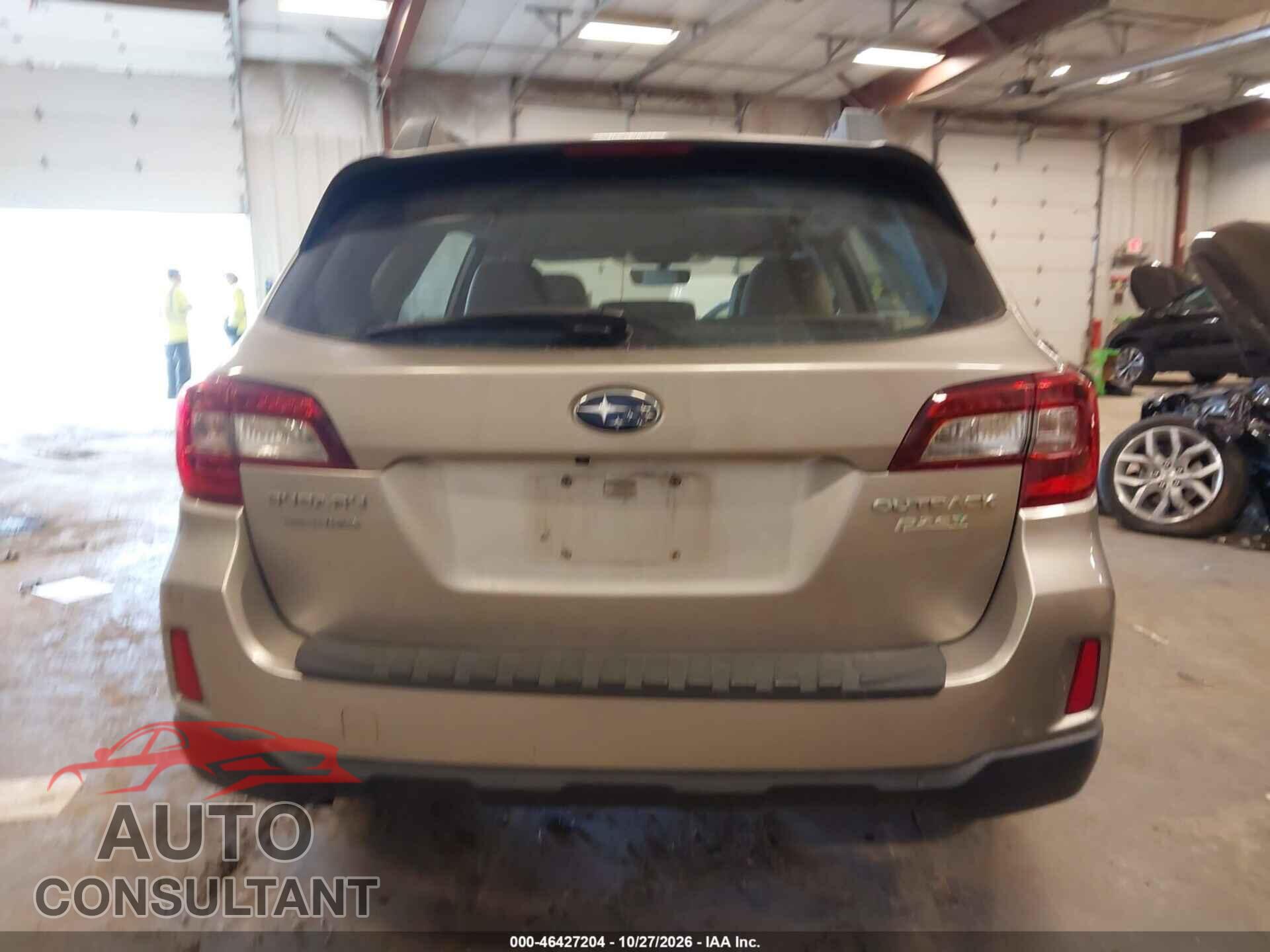 SUBARU OUTBACK 2017 - 4S4BSAAC4H3425308