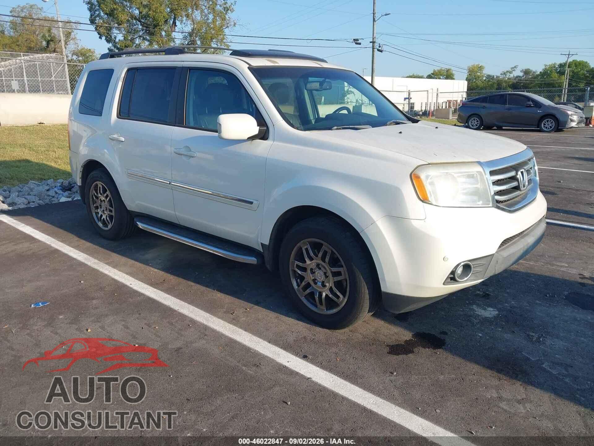 HONDA PILOT 2012 - 5FNYF4H96CB065582