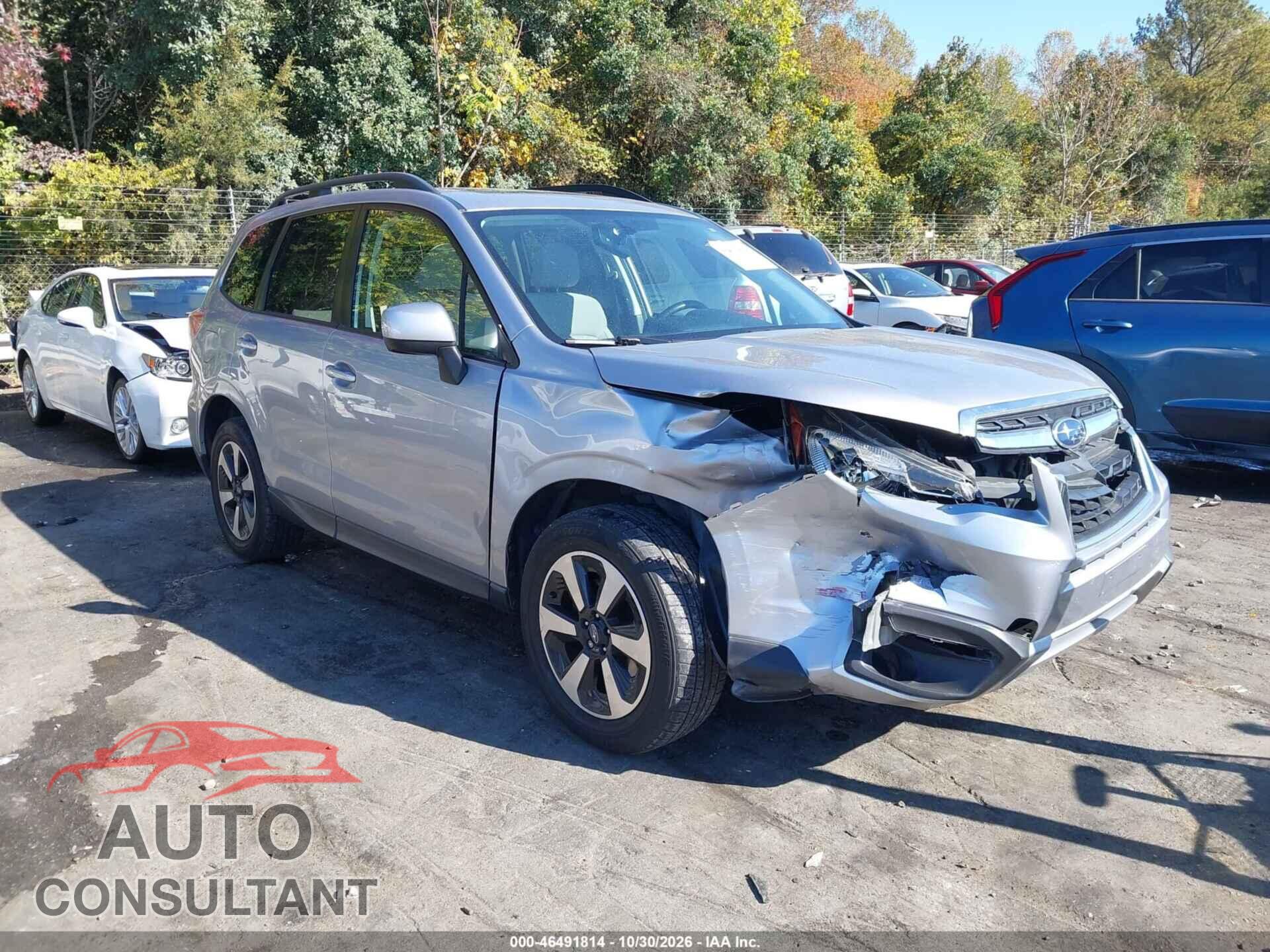 SUBARU FORESTER 2017 - JF2SJAEC6HH482924