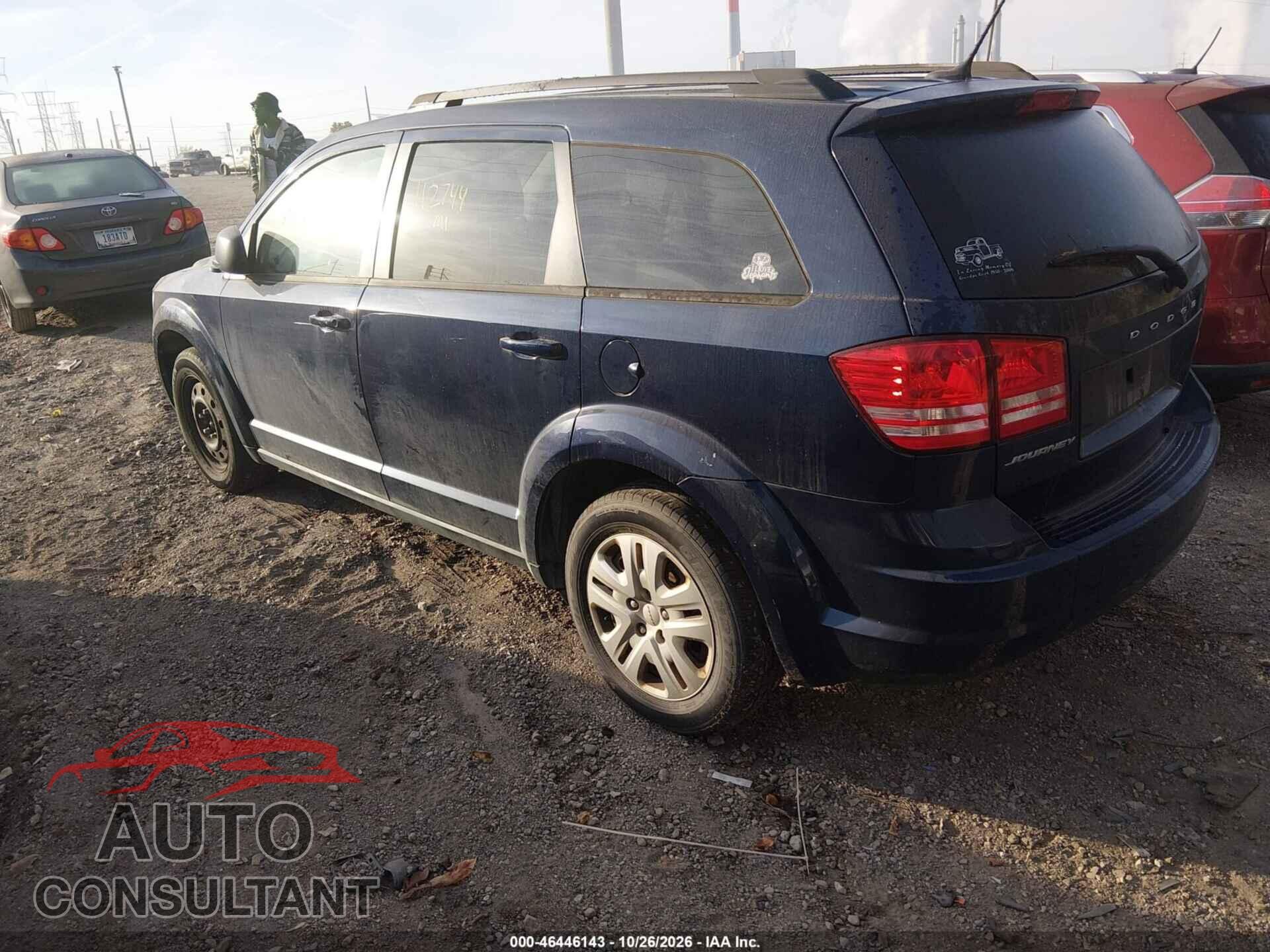DODGE JOURNEY 2017 - 3C4PDCAB6HT683809