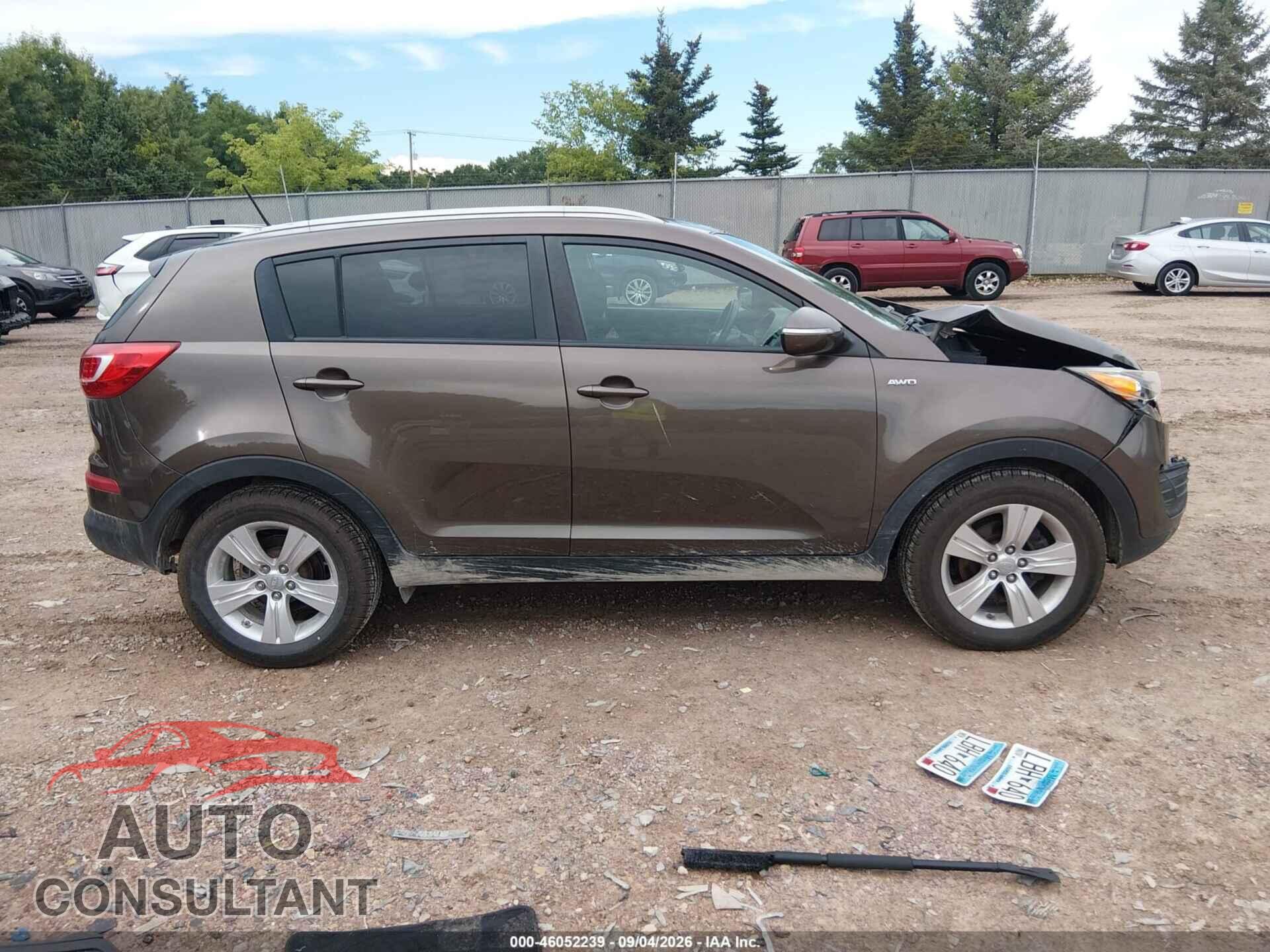 KIA SPORTAGE 2011 - KNDPBCA23B7052257