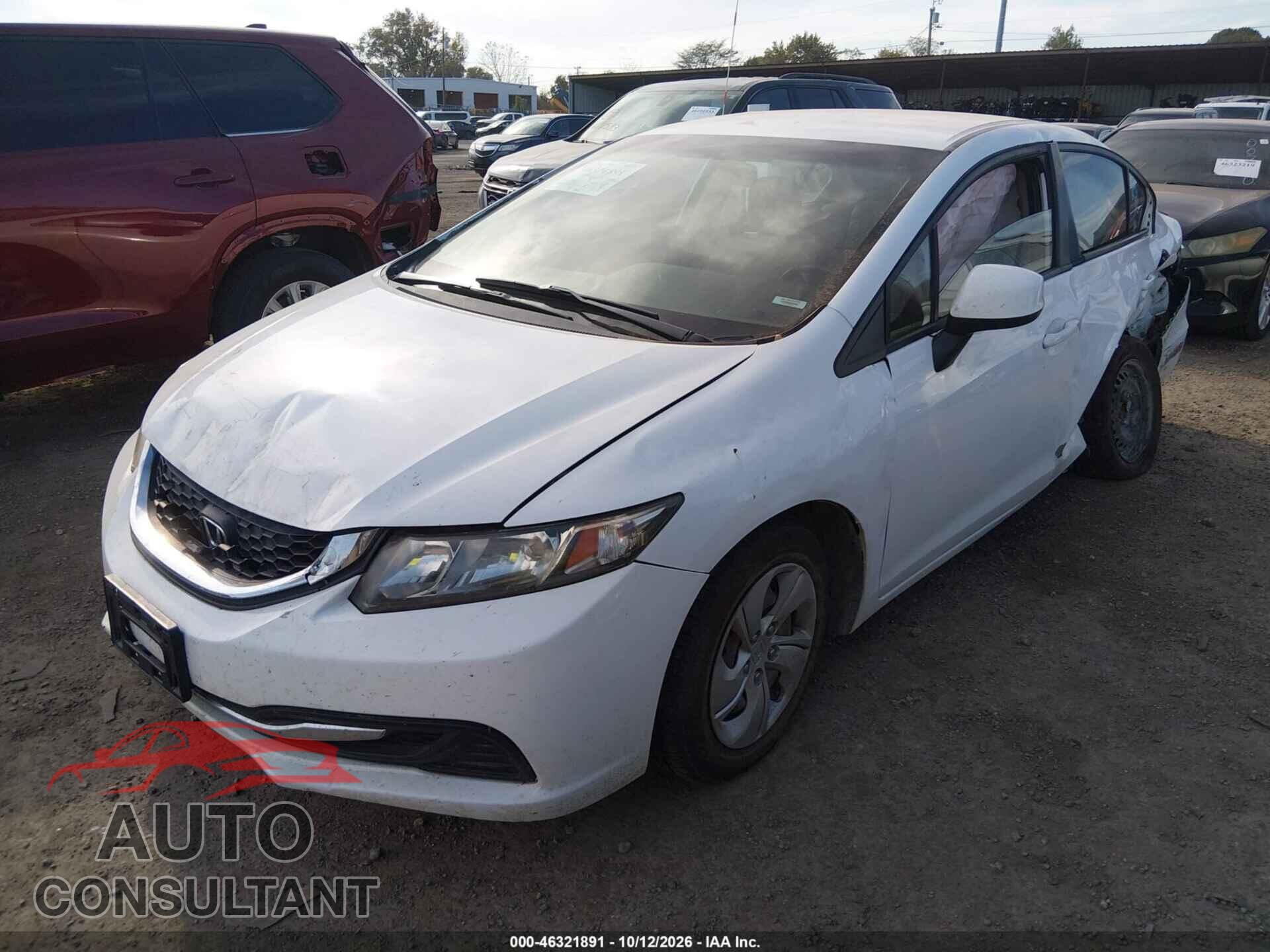 HONDA CIVIC 2013 - 19XFB2F57DE044769