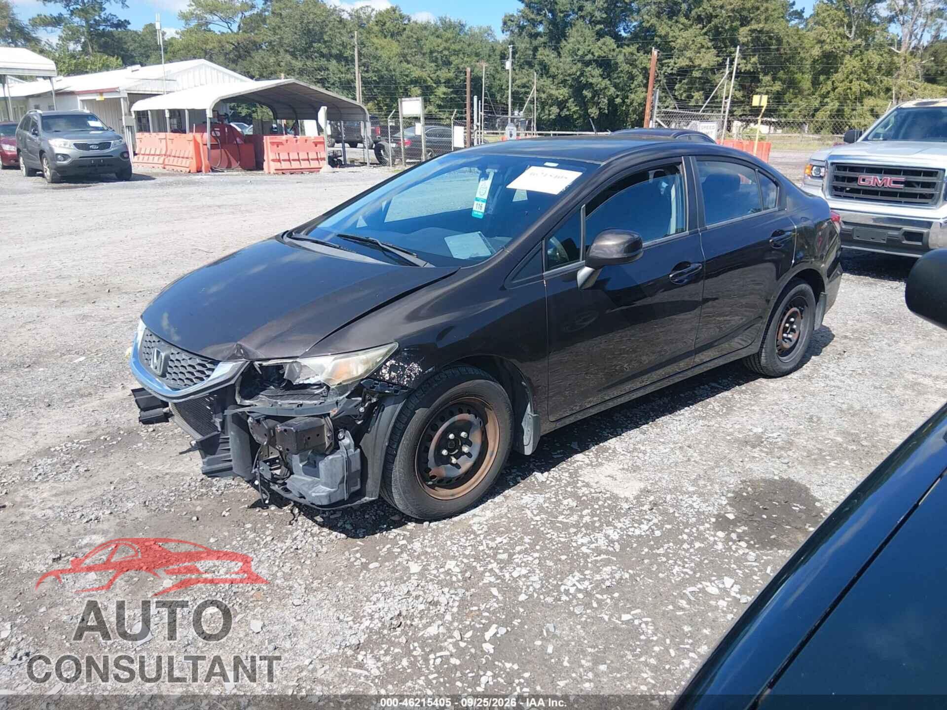 HONDA CIVIC 2013 - 2HGFB2F55DH576771