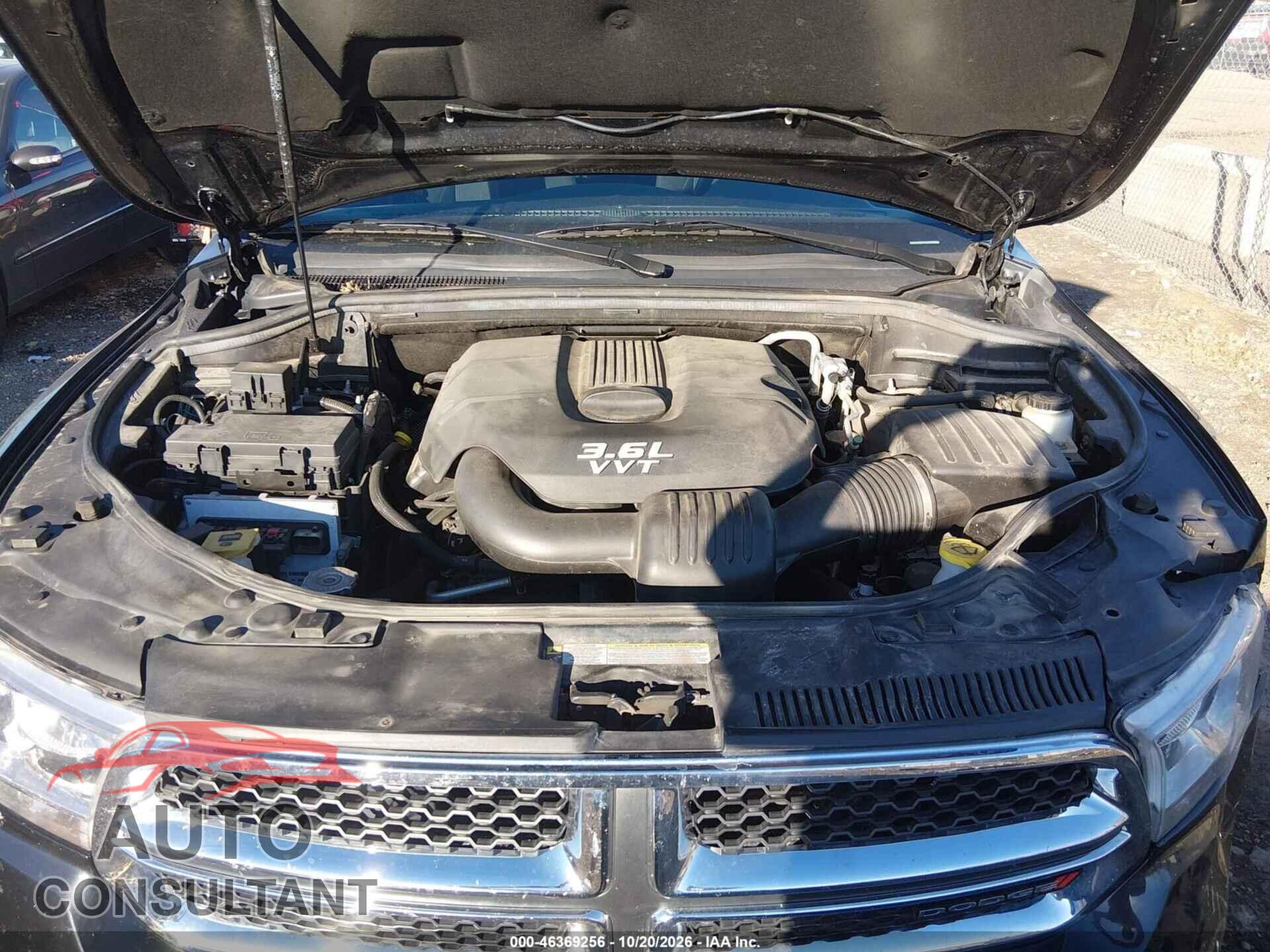 DODGE DURANGO 2012 - 1C4RDJDGXCC329820