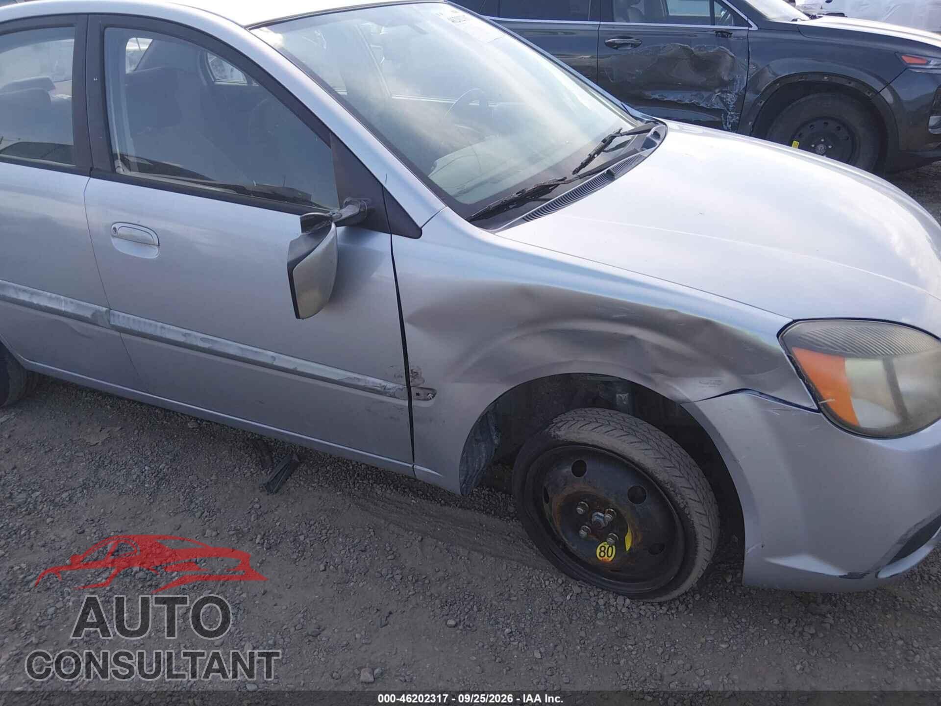 KIA RIO 2011 - KNADH4A30B6954657