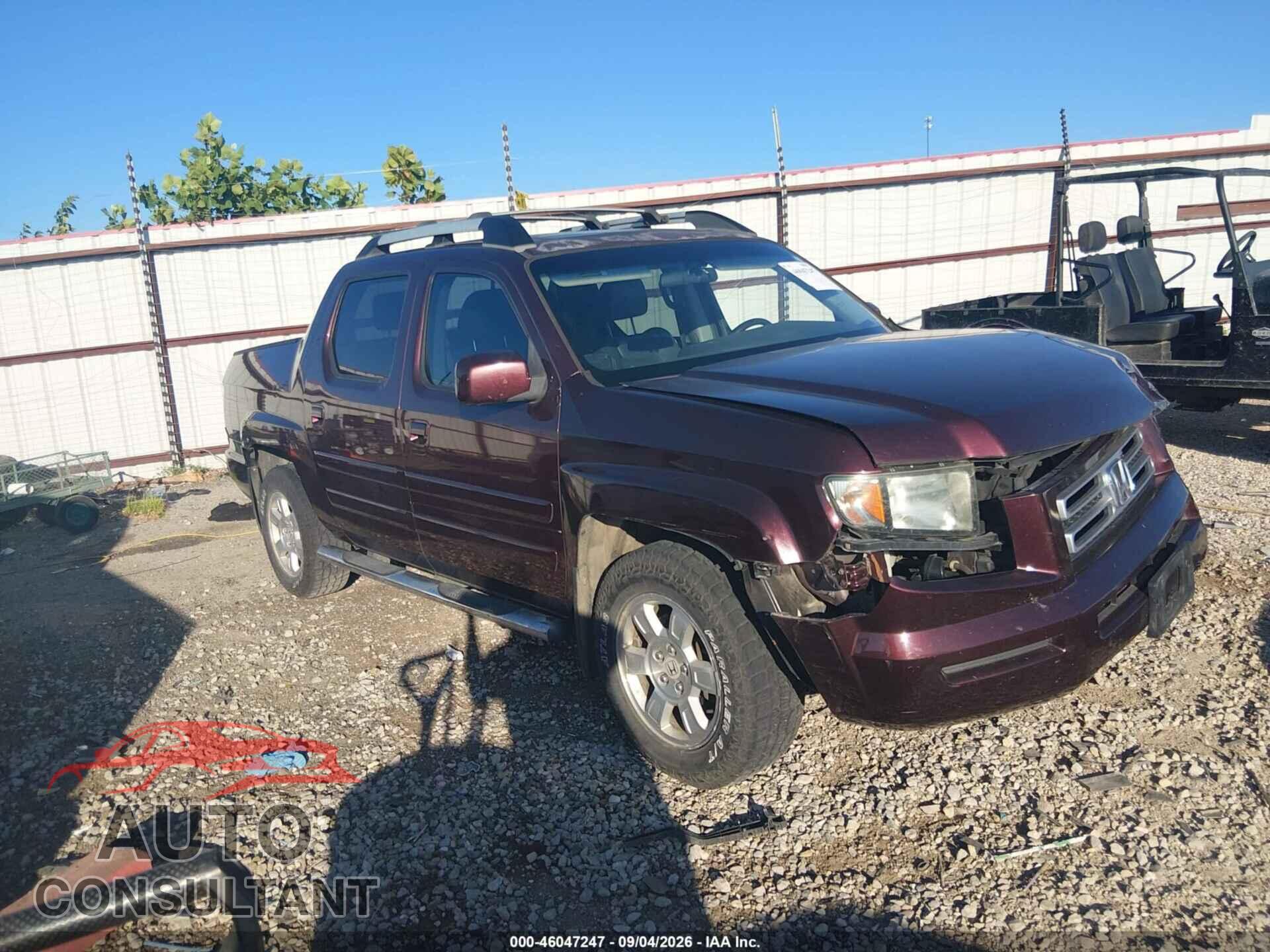 HONDA RIDGELINE 2012 - 5FPYK1F52CB460179