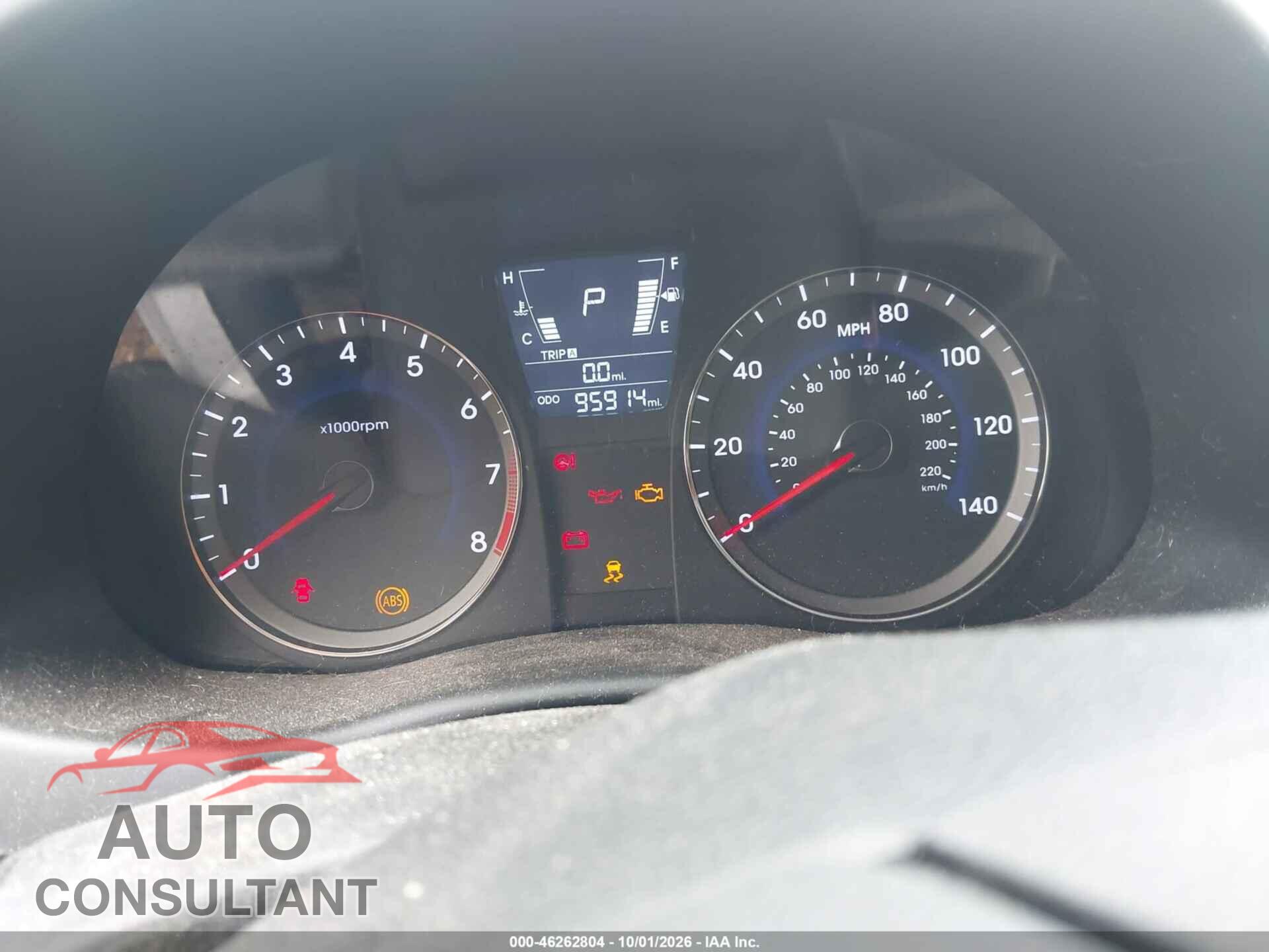 HYUNDAI ACCENT 2014 - KMHCT5AE9EU160787
