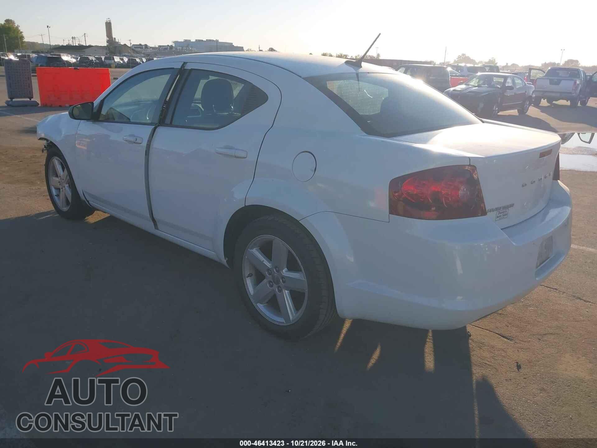 DODGE AVENGER 2013 - 1C3CDZAB5DN680240
