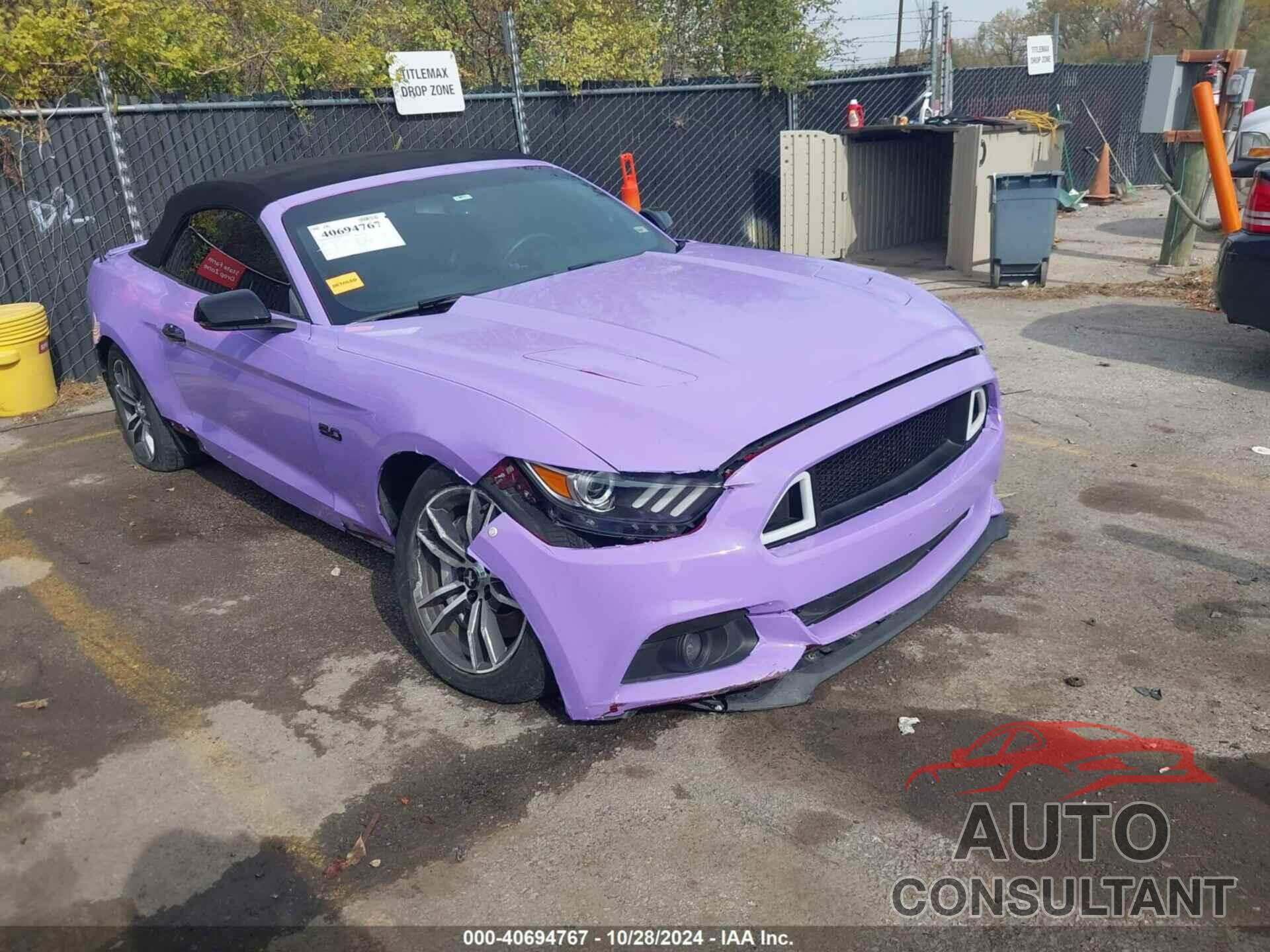 FORD MUSTANG 2015 - 1FATP8FF4F5327098