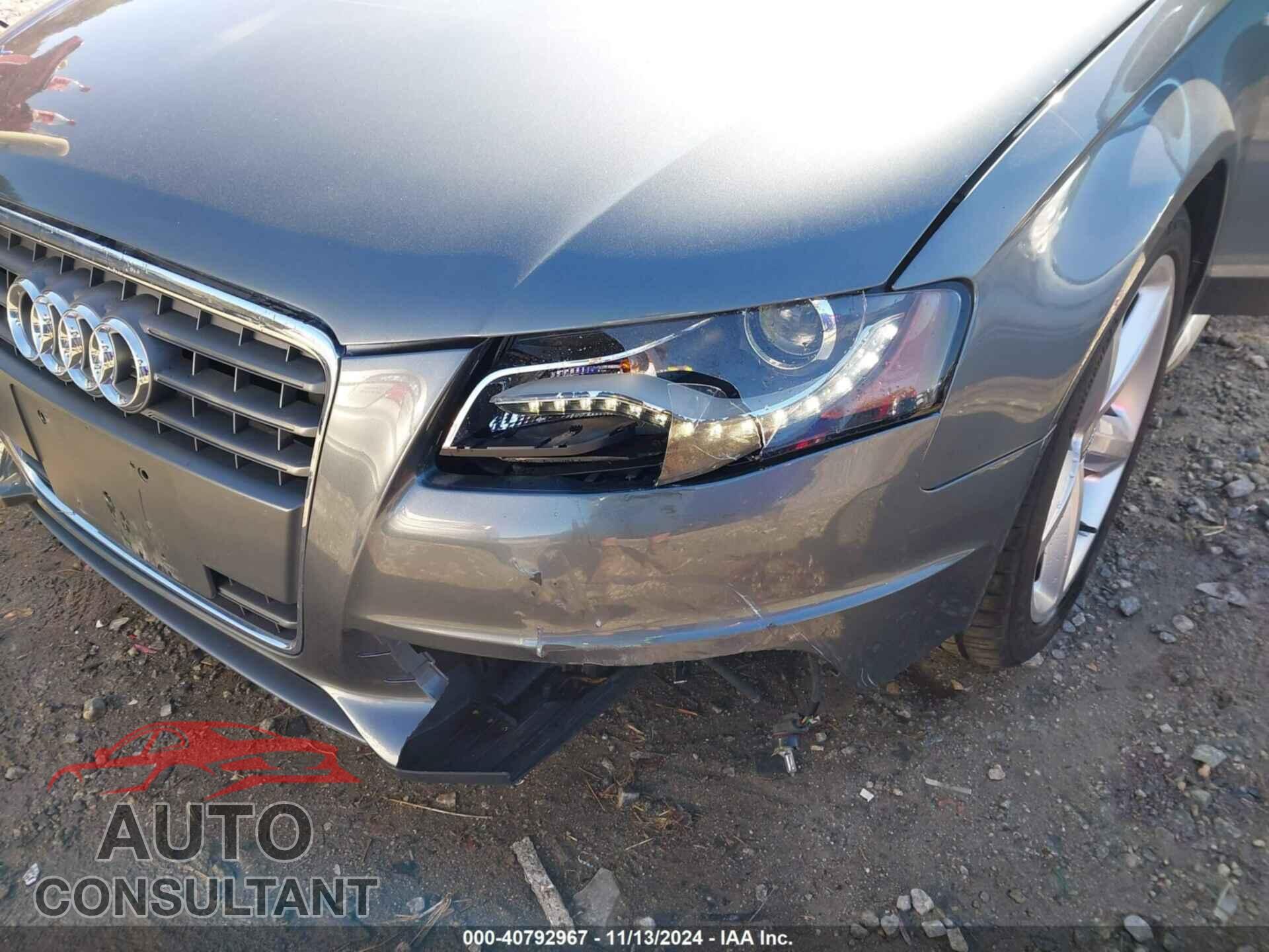 AUDI A4 2012 - WAUMFAFL2CN013327