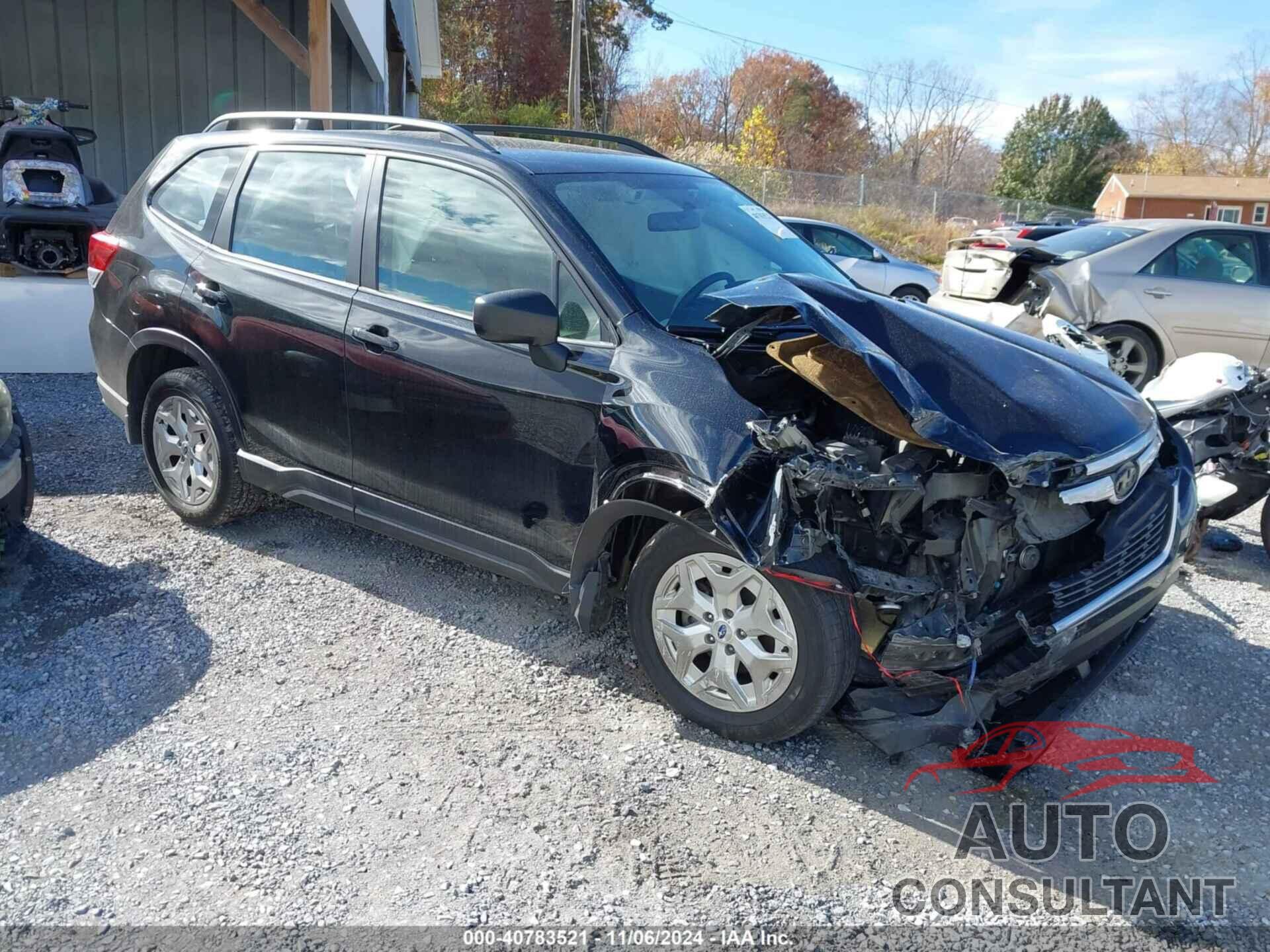 SUBARU FORESTER 2019 - JF2SKACC2KH498271