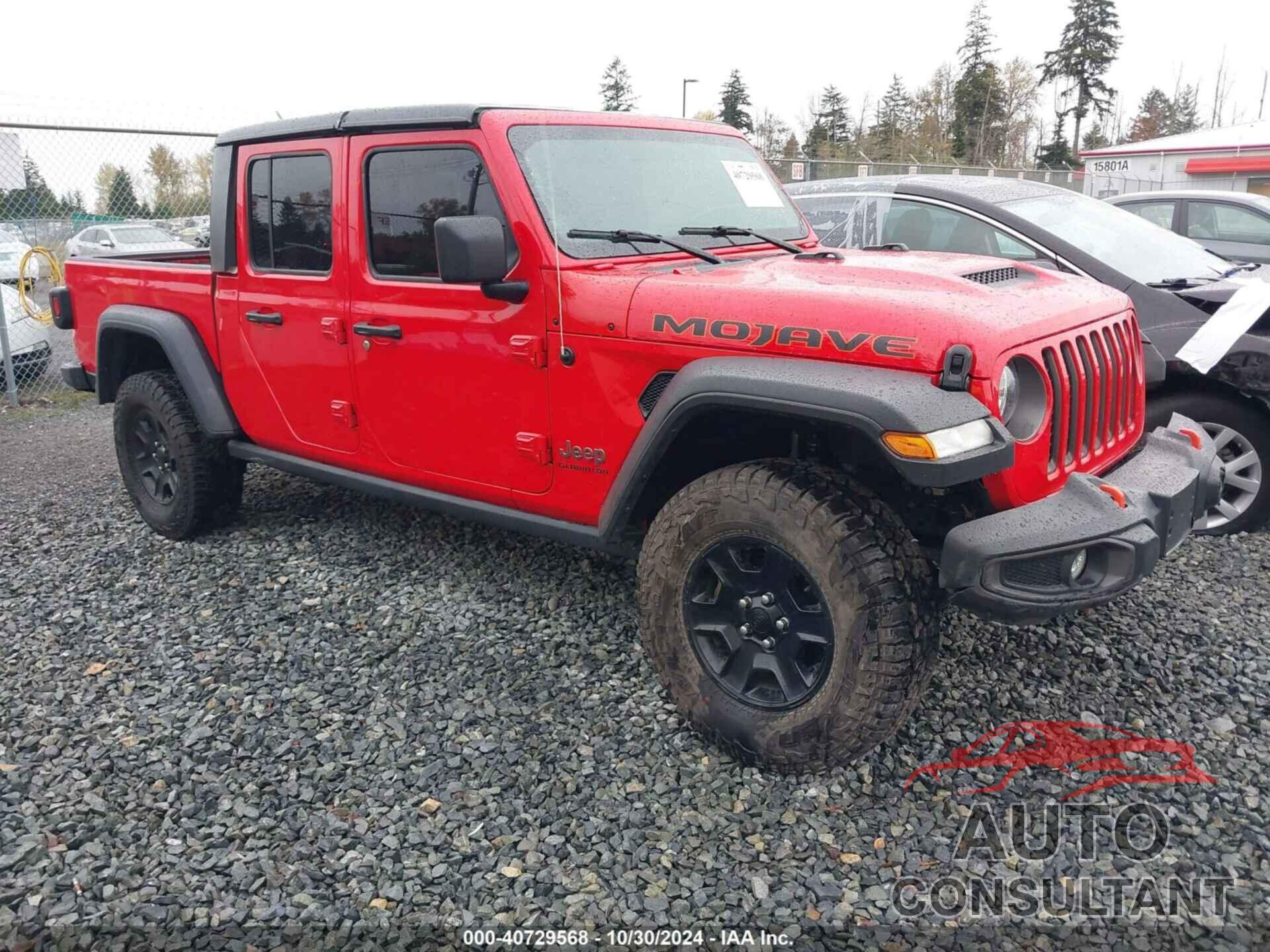 JEEP GLADIATOR 2021 - 1C6JJTEG1ML584784