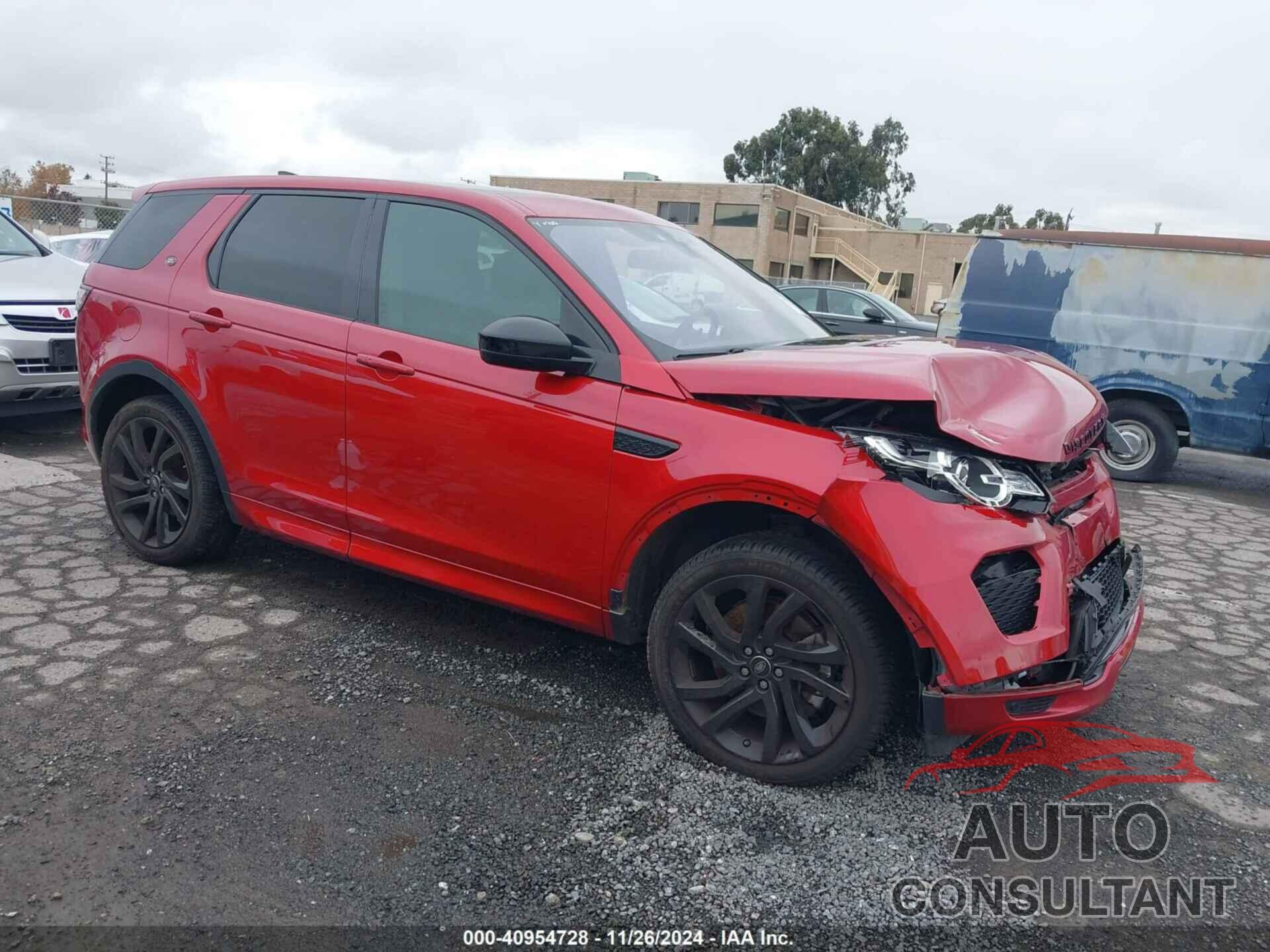 LAND ROVER DISCOVERY SPORT 2019 - SALCR2GX4KH807247