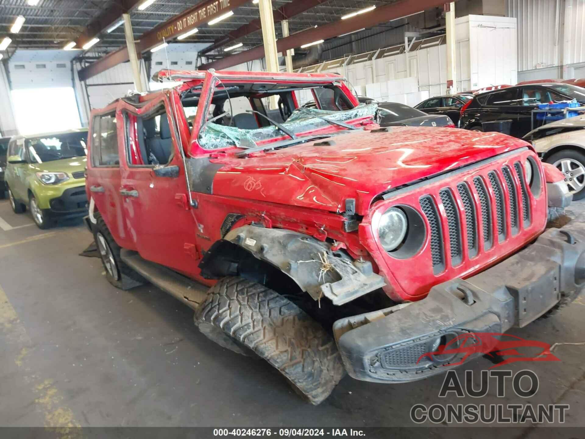 JEEP WRANGLER UNLIMITED 2018 - 1C4HJXEG8JW233489
