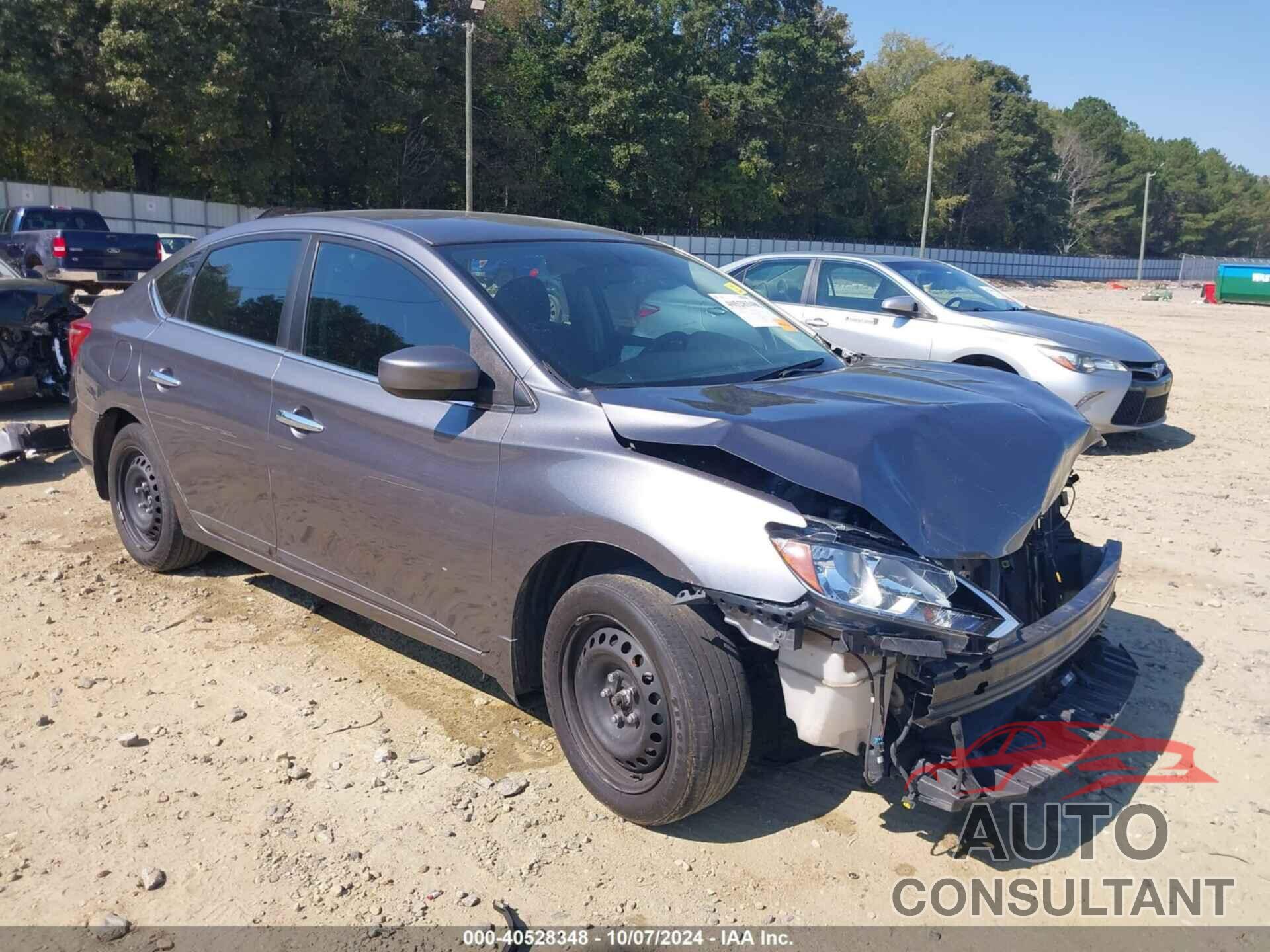 NISSAN SENTRA 2019 - 3N1AB7AP0KY429024