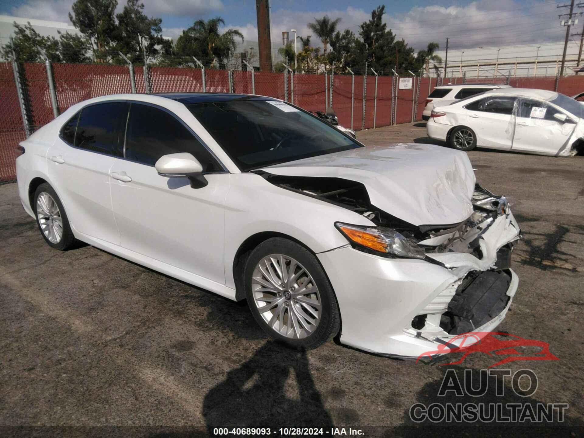 TOYOTA CAMRY 2019 - 4T1B11HK7KU789014