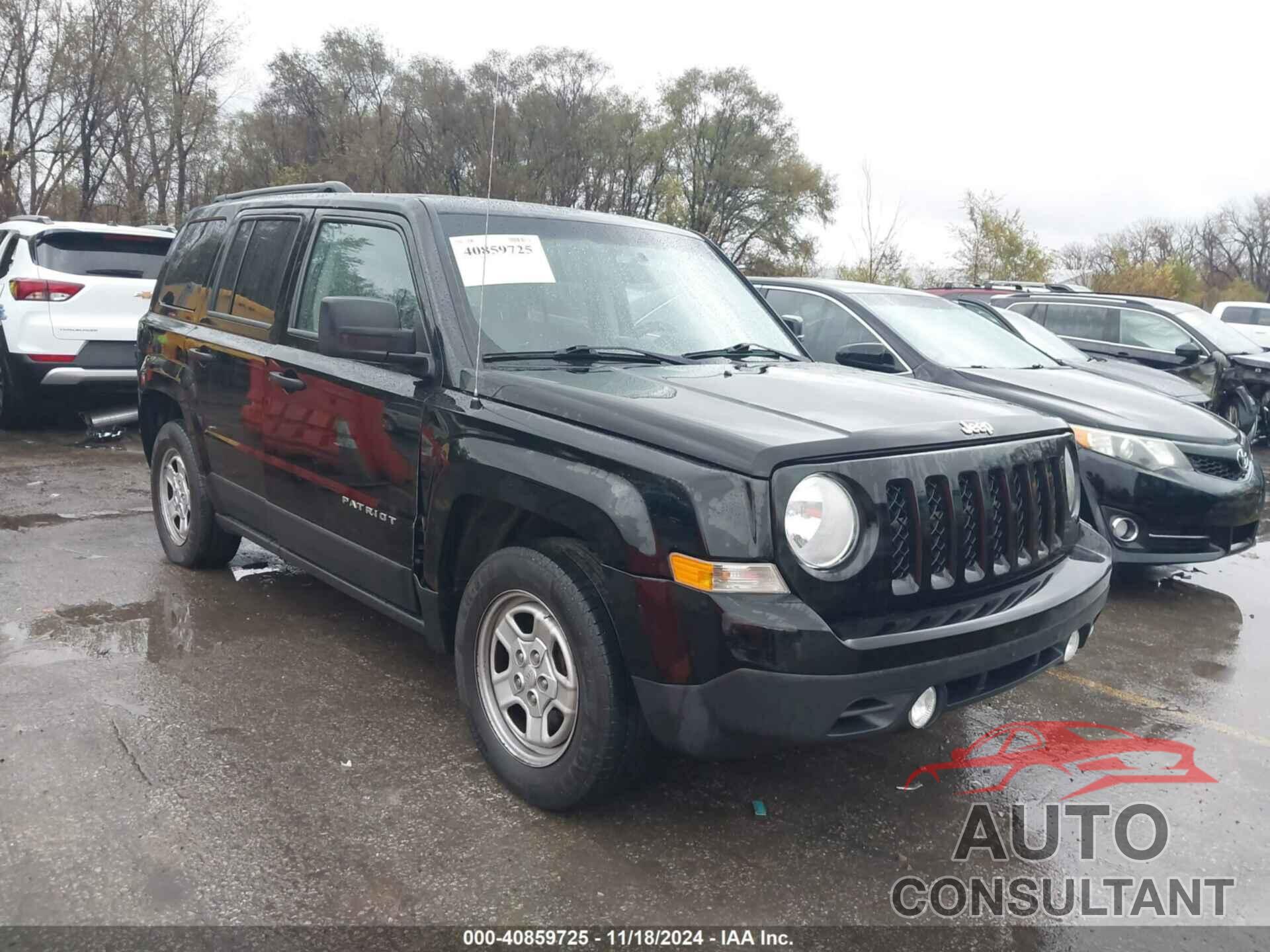 JEEP PATRIOT 2012 - 1C4NJPBA8CD664061