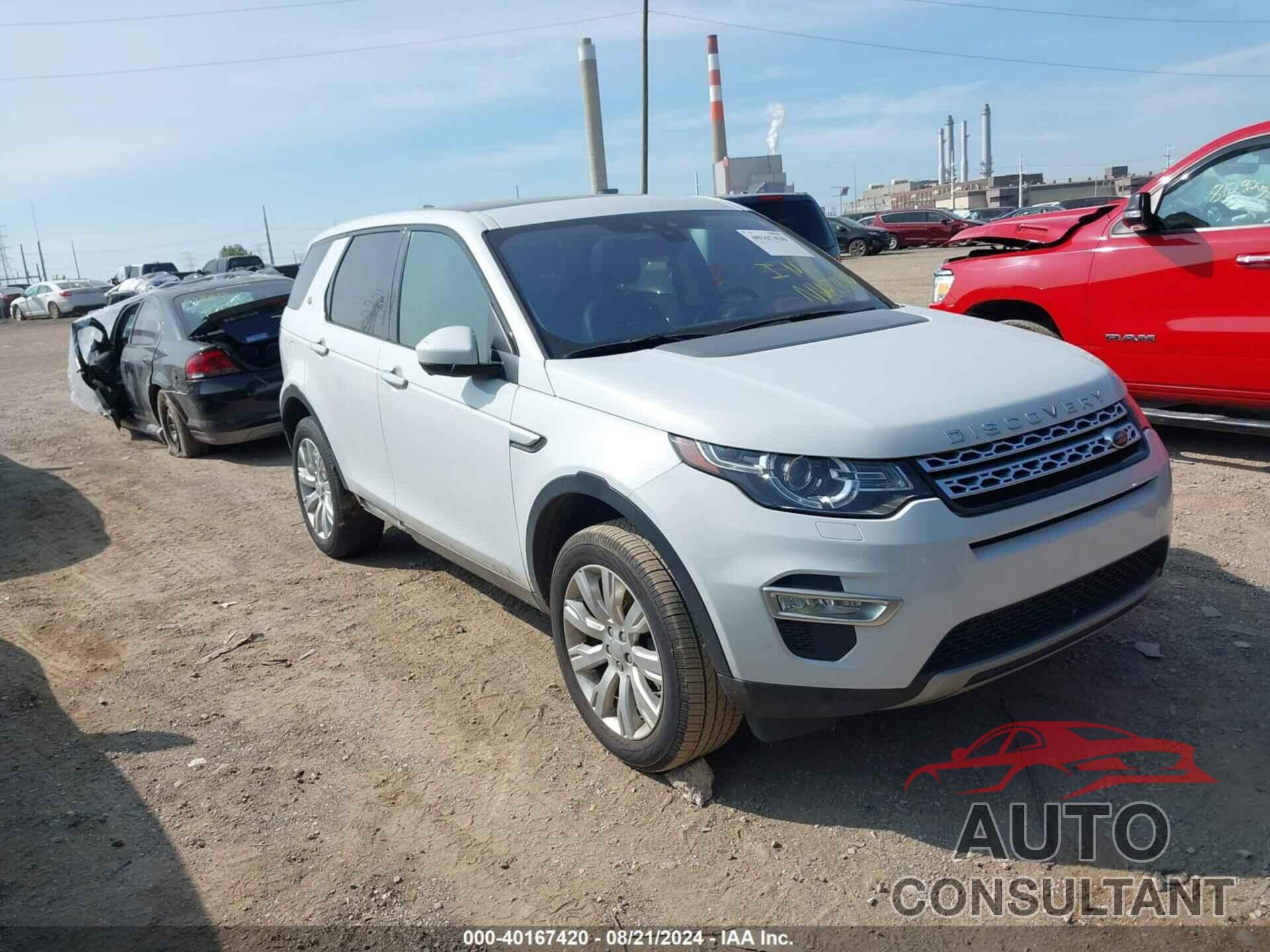 LAND ROVER DISCOVERY SPORT 2017 - SALCT2BG9HH637307