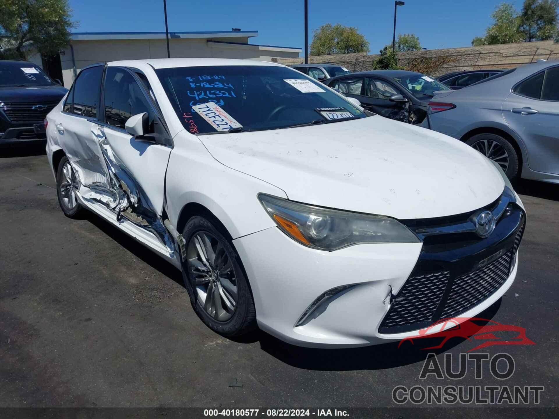 TOYOTA CAMRY 2016 - 4T1BF1FK7GU180467