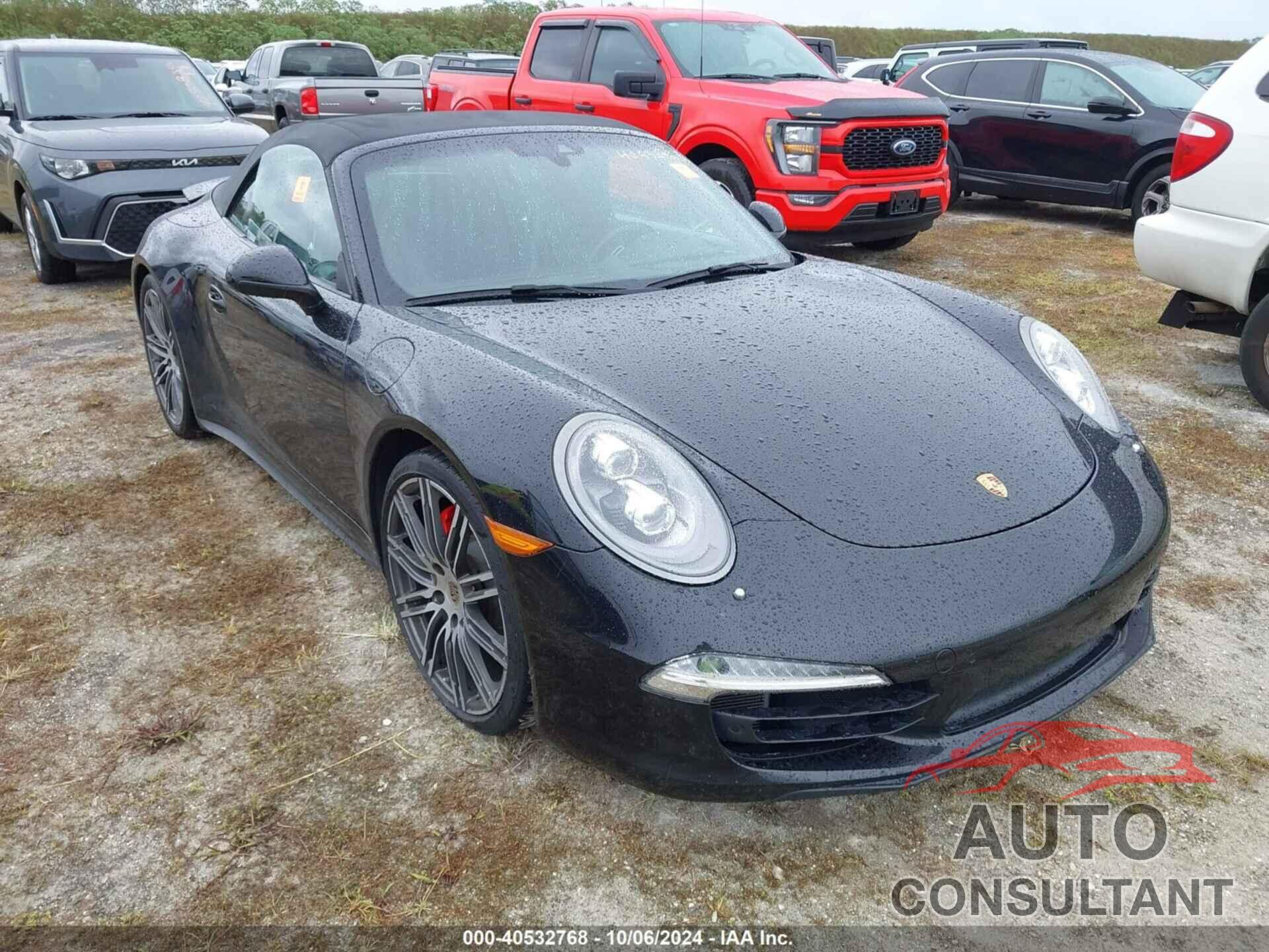 PORSCHE 911 2014 - WP0CB2A94ES156005