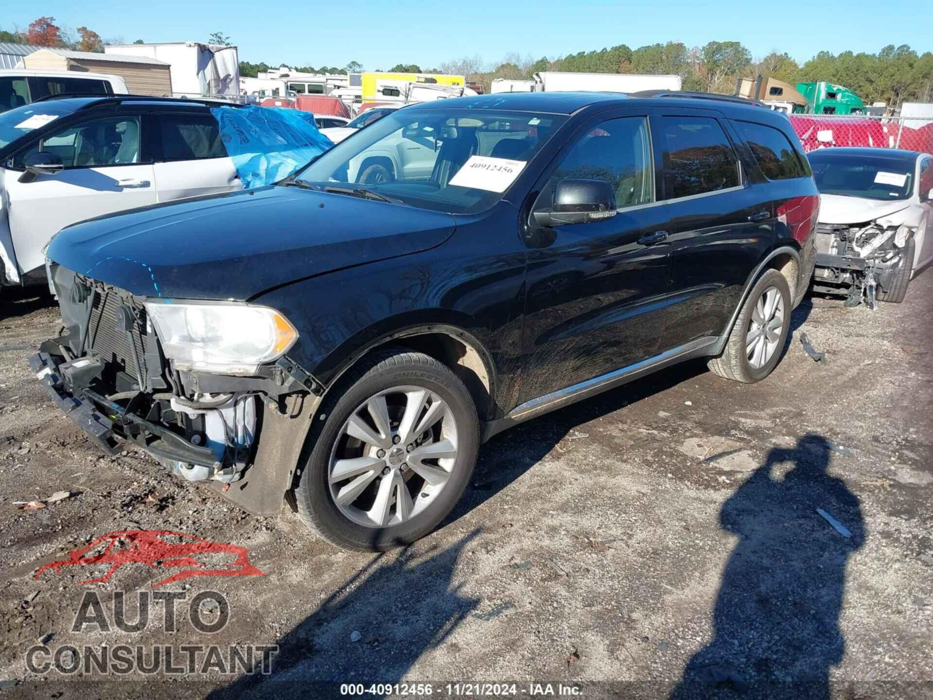 DODGE DURANGO 2012 - 1C4SDHDT5CC112540