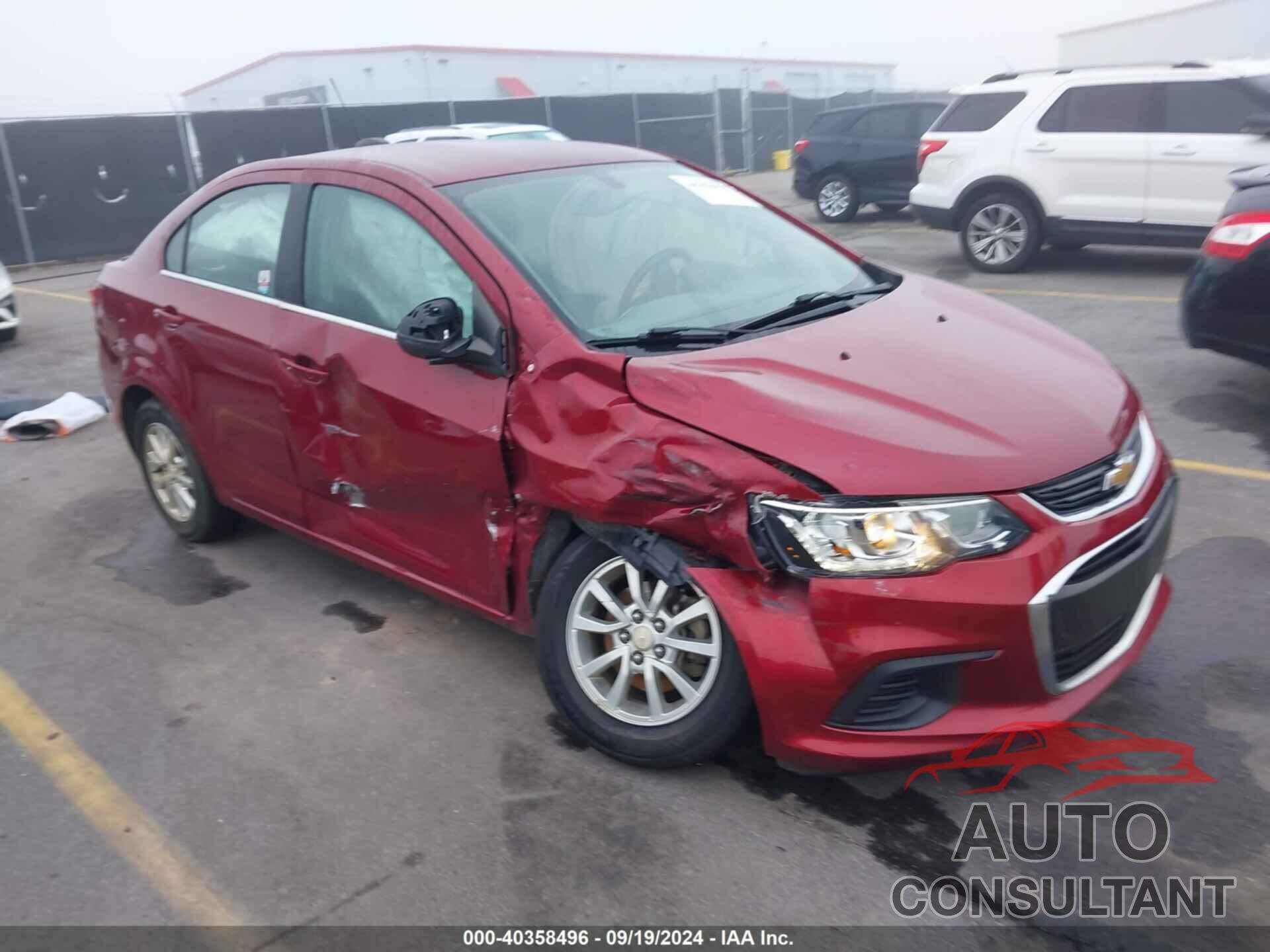 CHEVROLET SONIC 2018 - 1G1JD5SH4J4139558