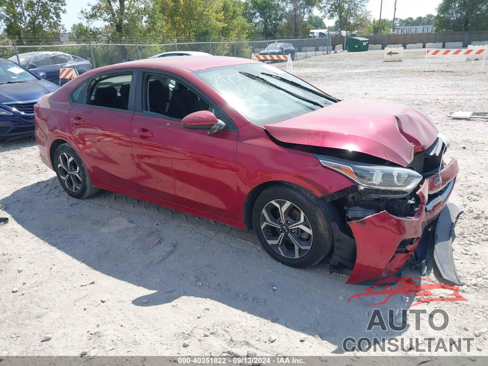 KIA FORTE 2019 - 3KPF24AD8KE091140